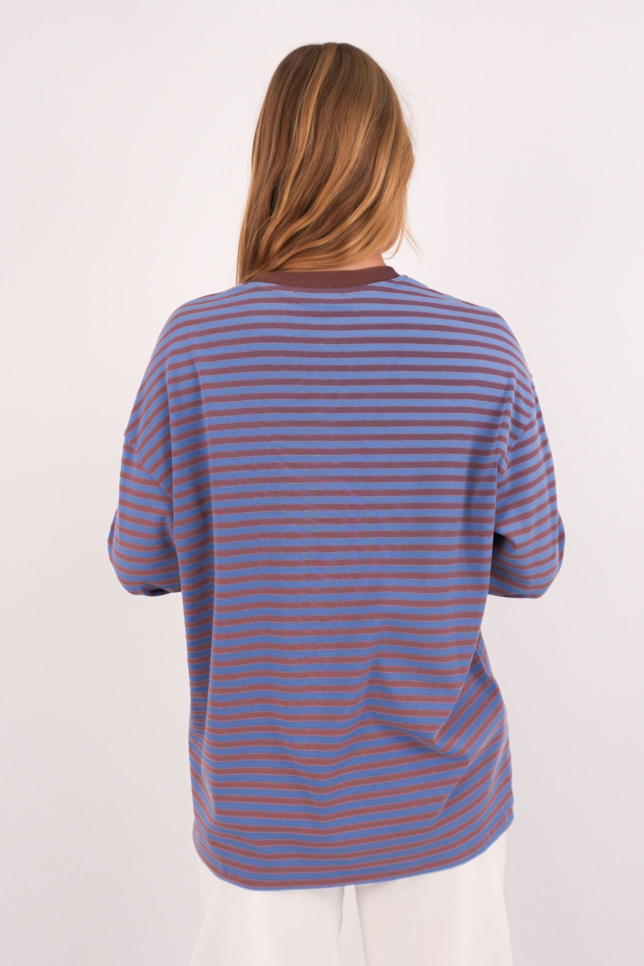 Arlow Long Sleeve Tee Chocolate Blue