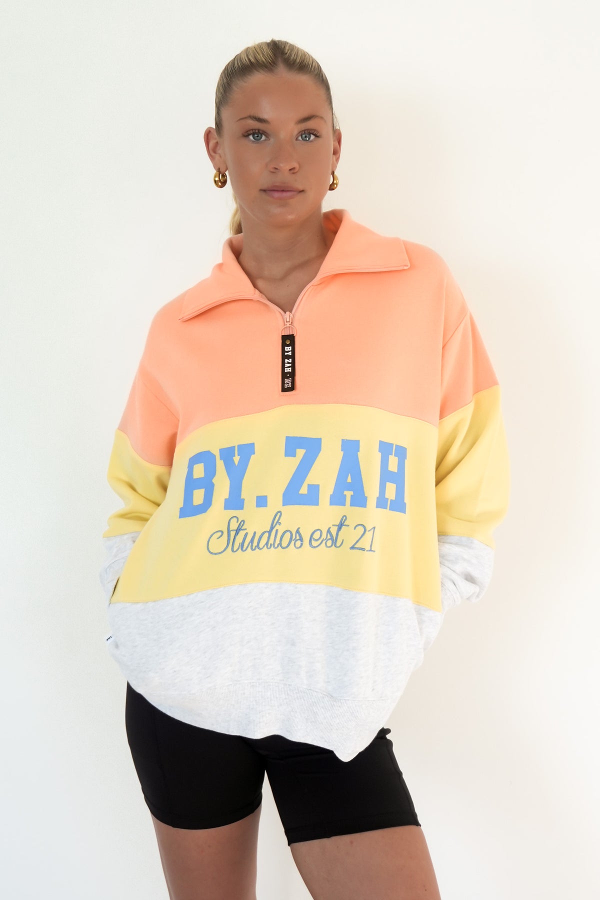 Avani Quarter Crew Lemon Melon