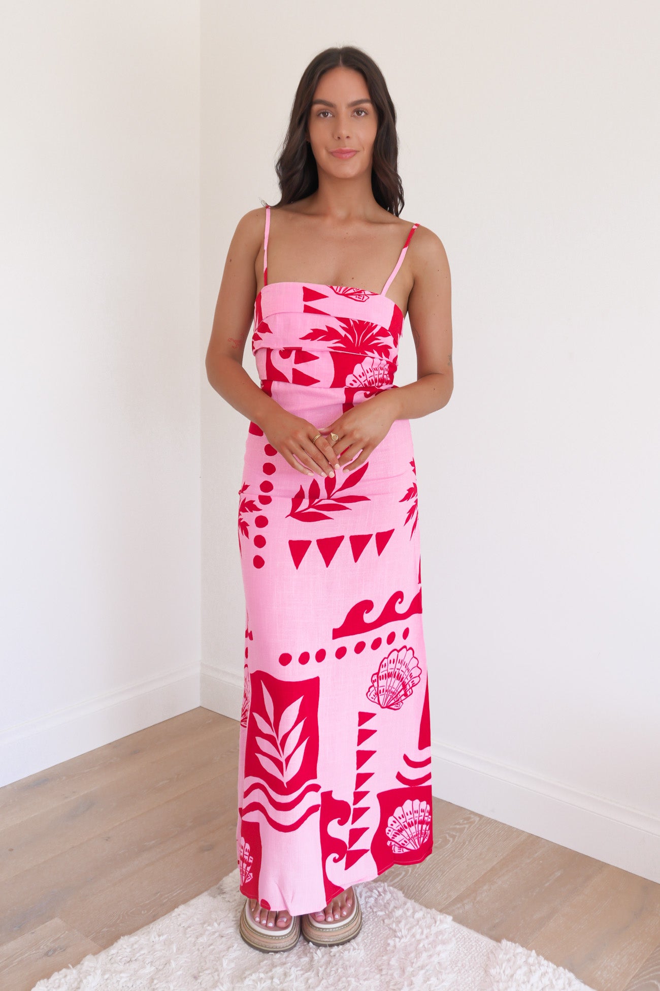 Ayella Midi Dress Sunari