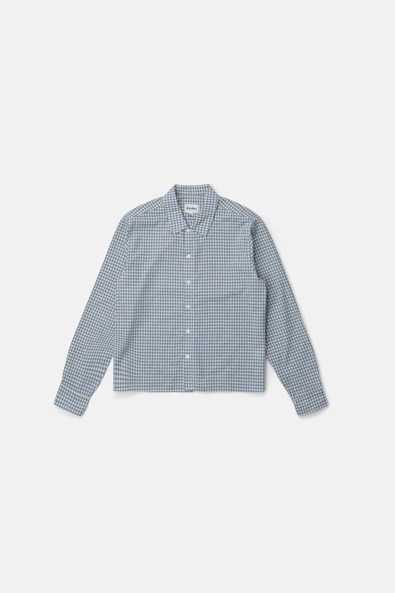 Azul Check Long Sleeve Shirt Blue