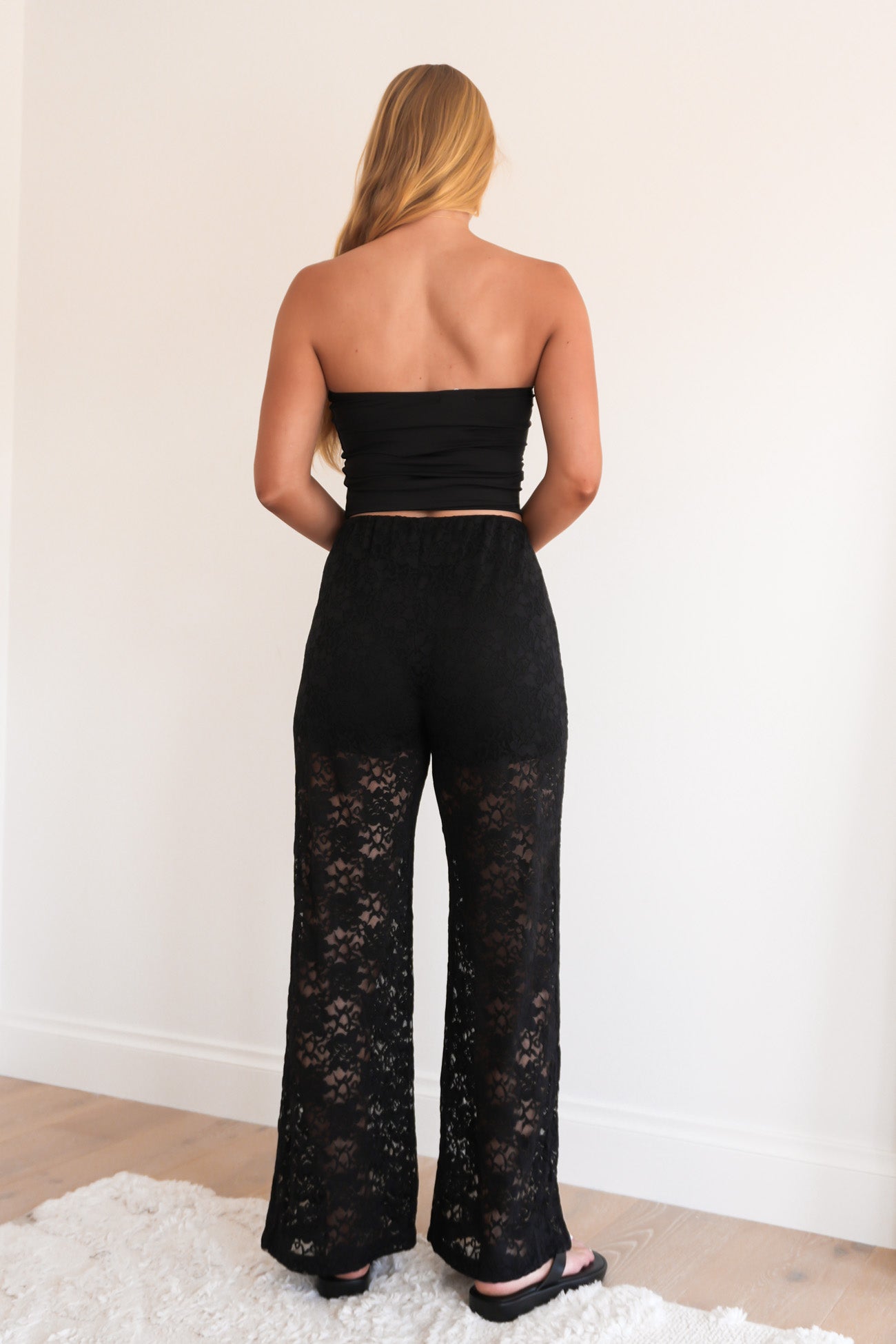 BZ Lace Pant Black