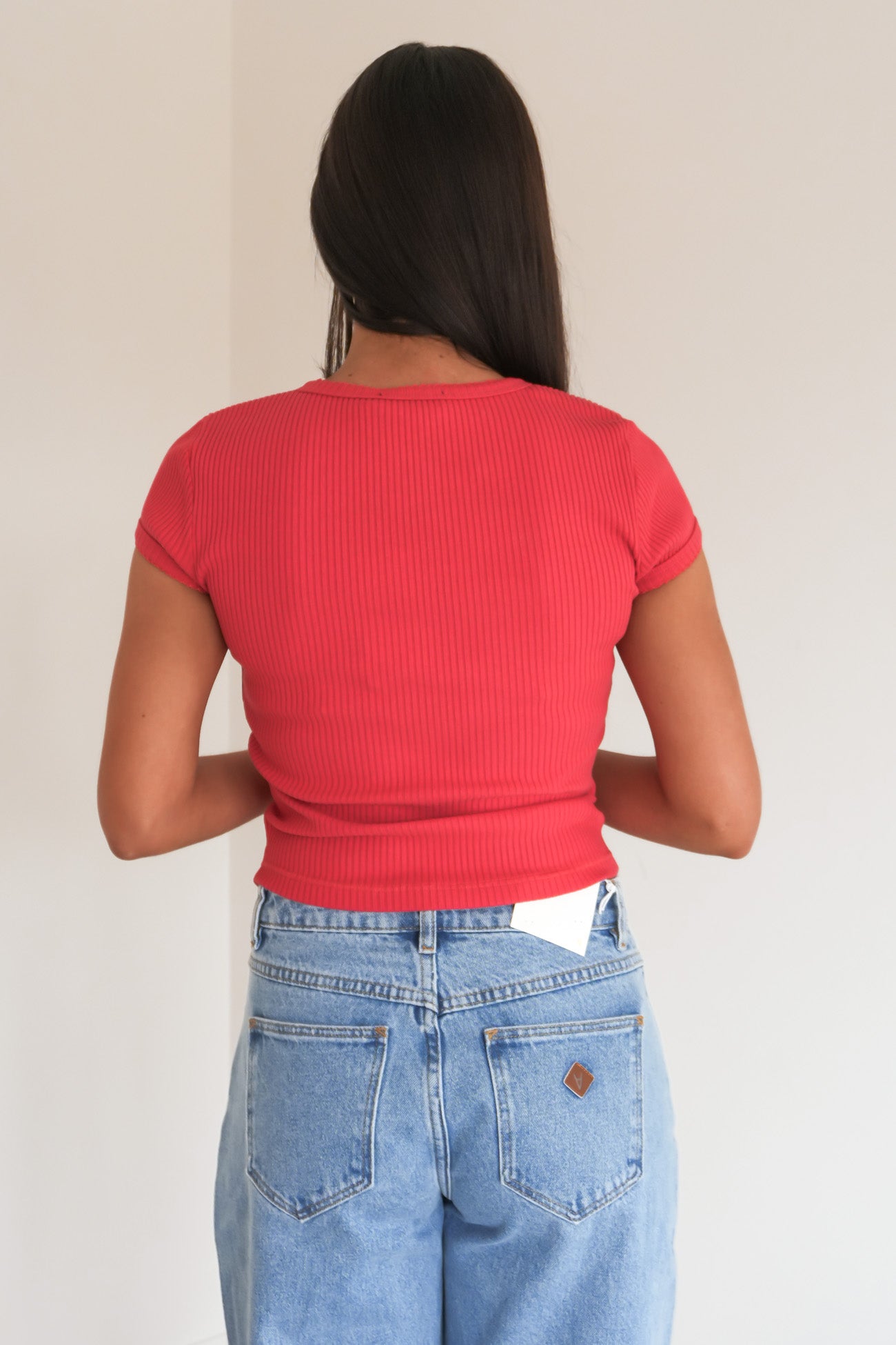 Bailey Knit Top Berry