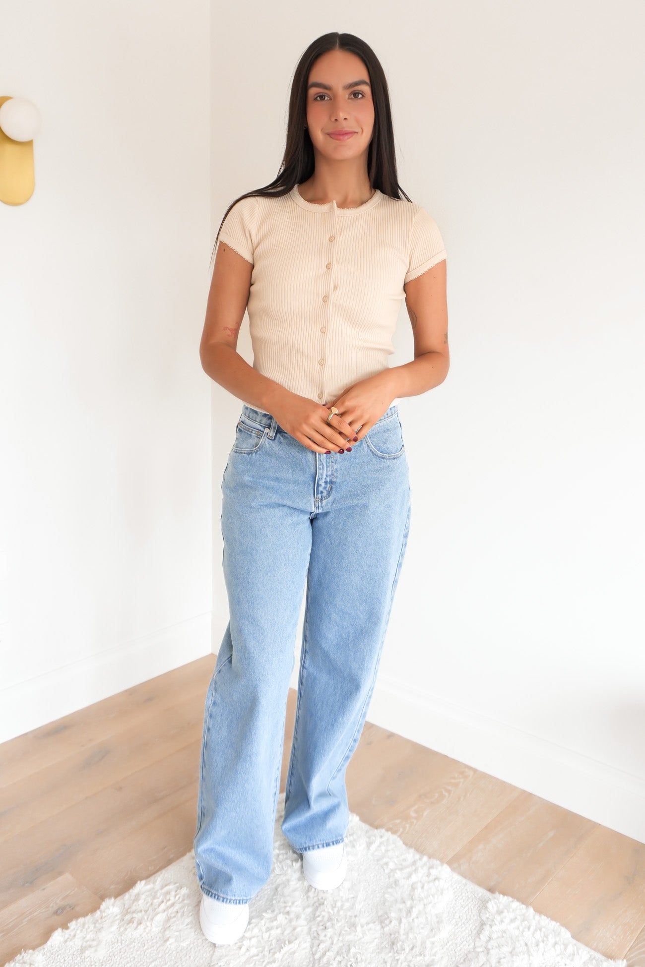 Bailey Knit Top Bone