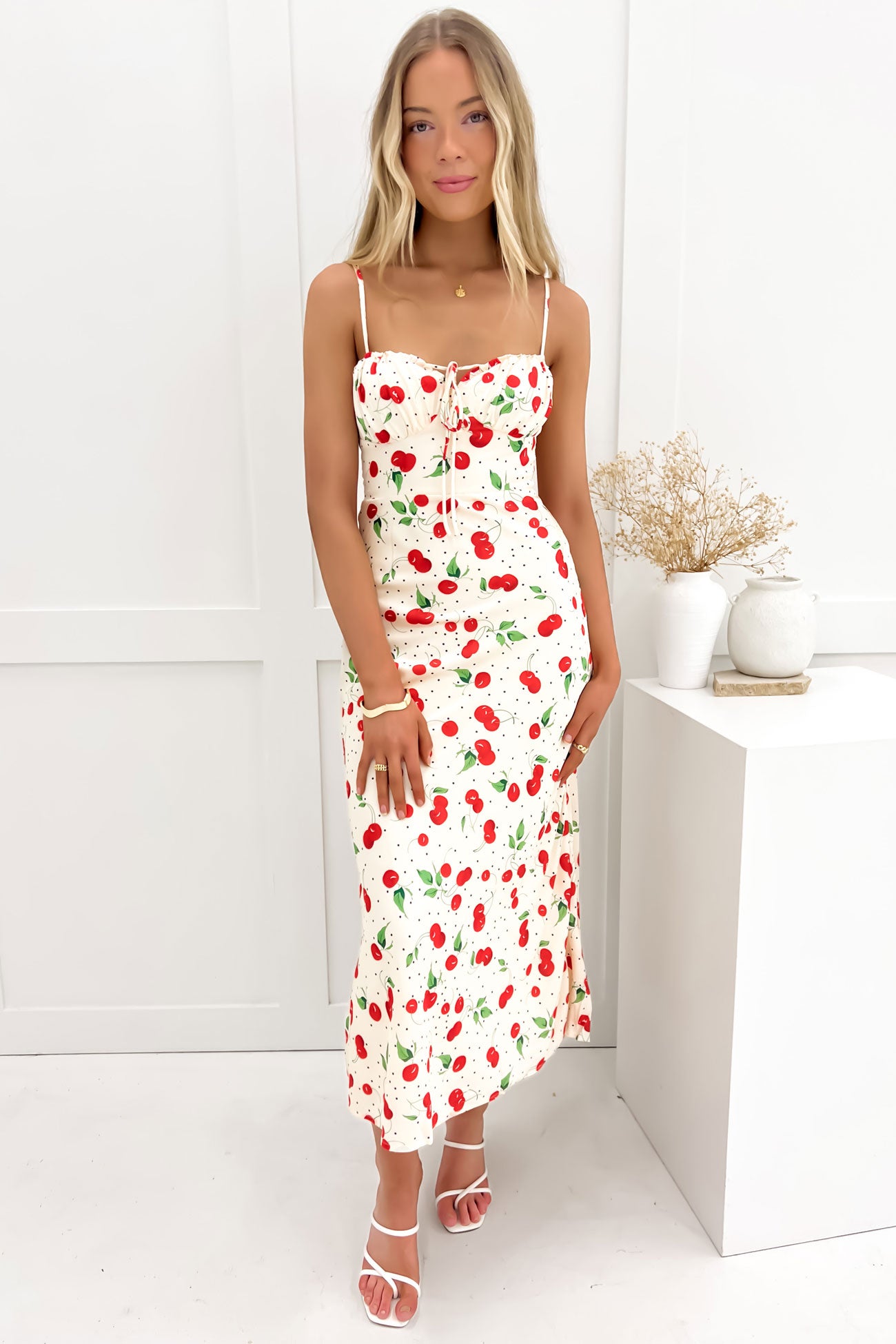 bambi midi dress Bambi Midi Dress Scarlet