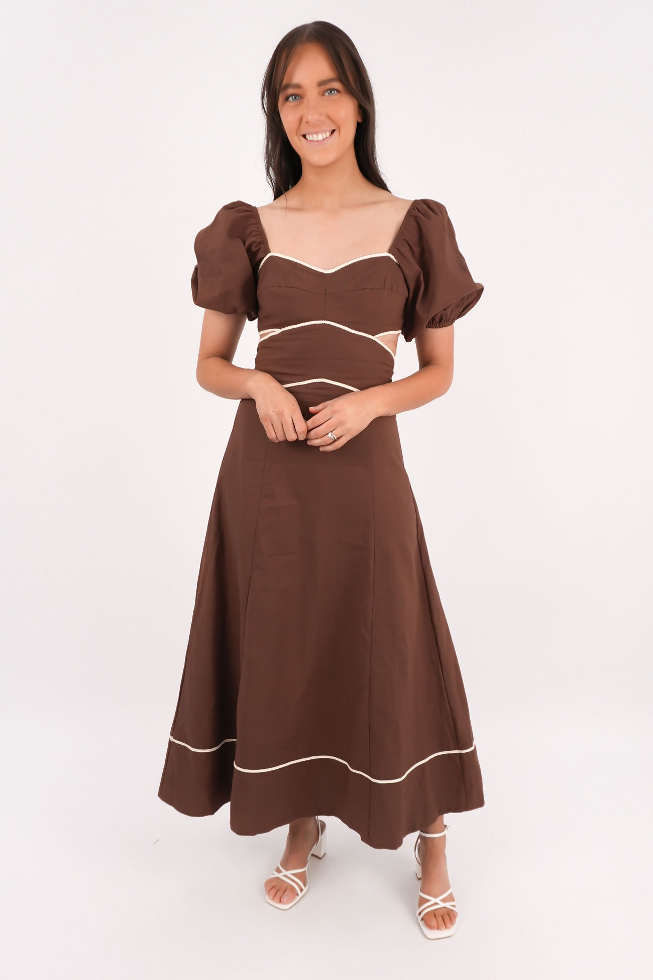 Becker Maxi Dress Chocolate