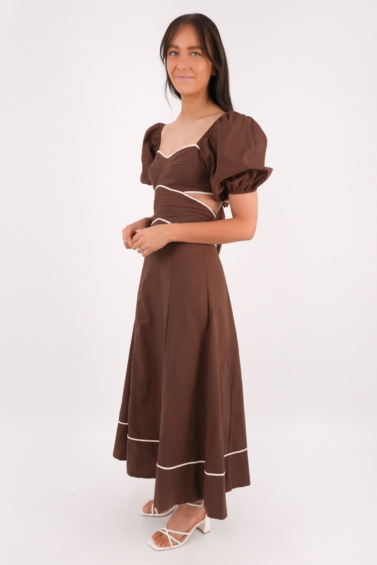 Becker Maxi Dress Chocolate