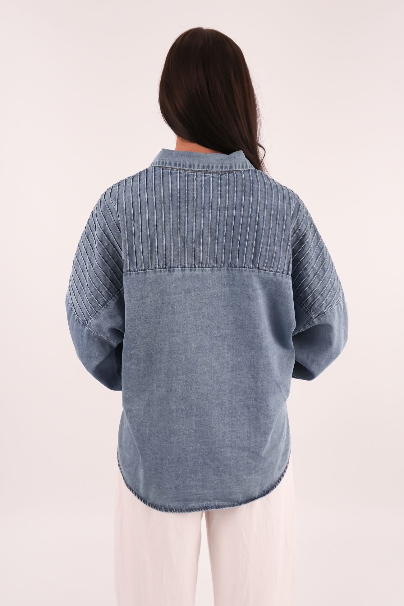 Belle Denim Shirt Blue