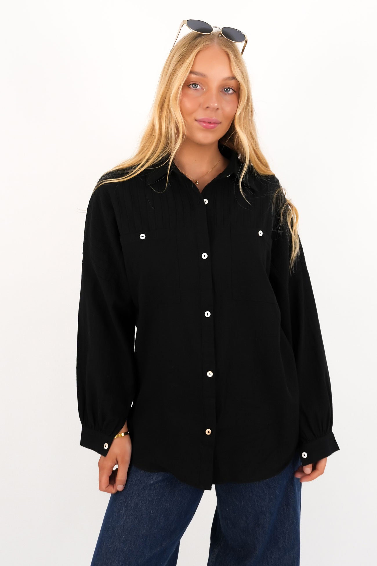 Belle Shirt Black