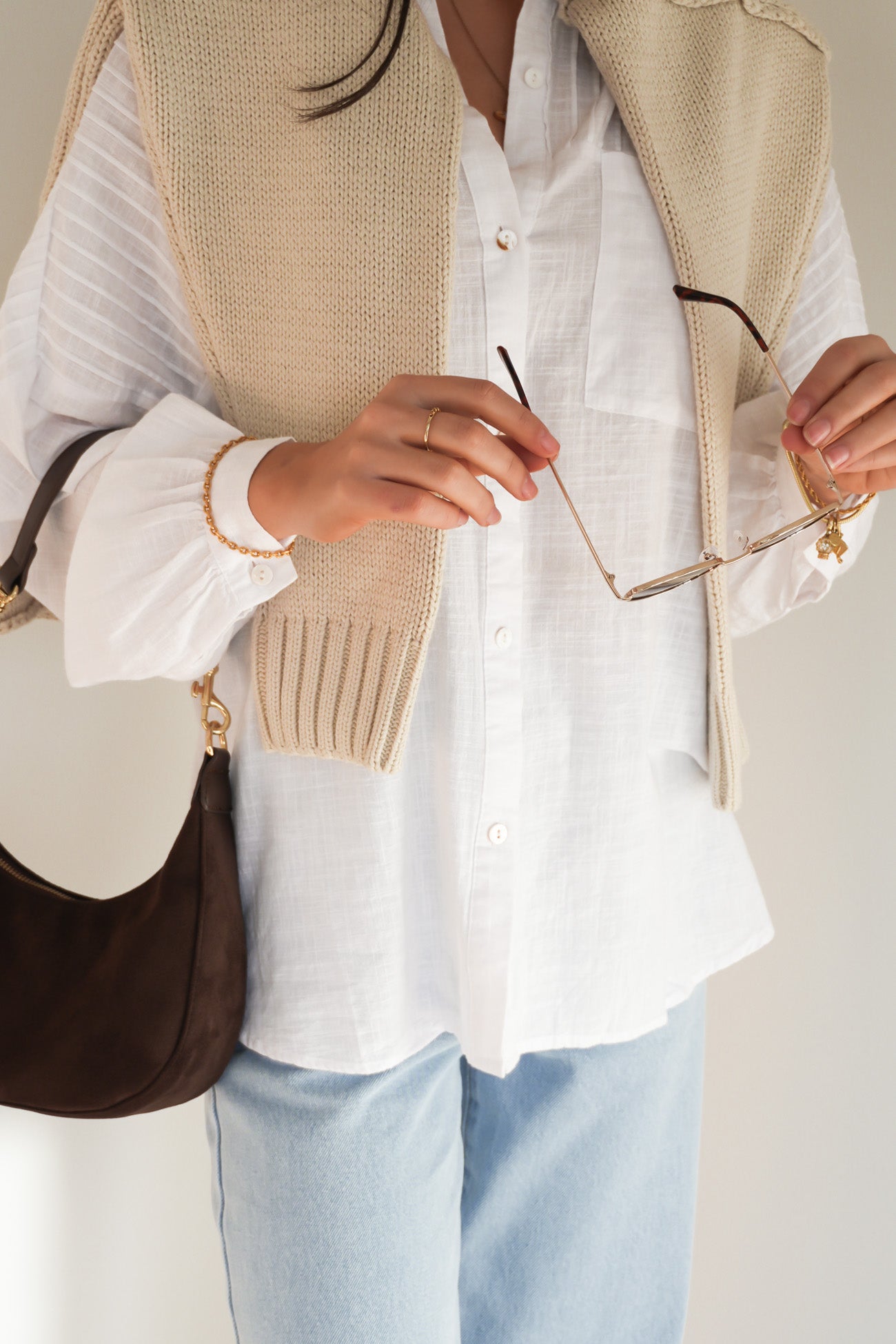 Belle Shirt White