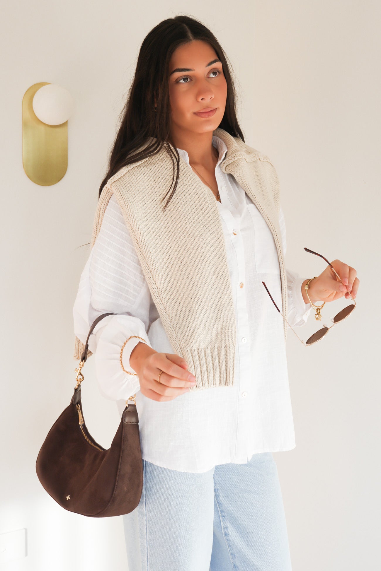 Belle Shirt White