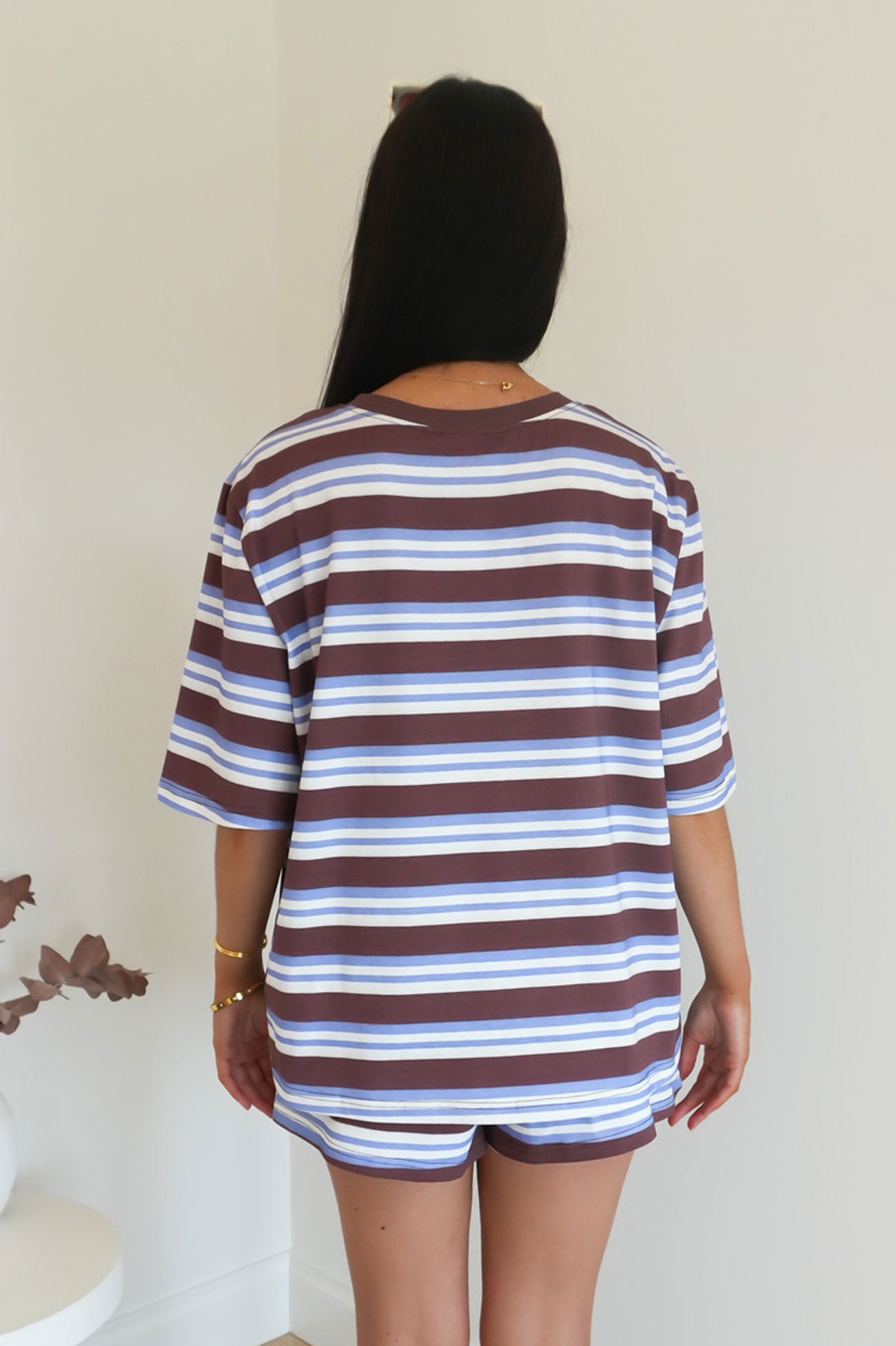 Bentley Tee Blue Stripe