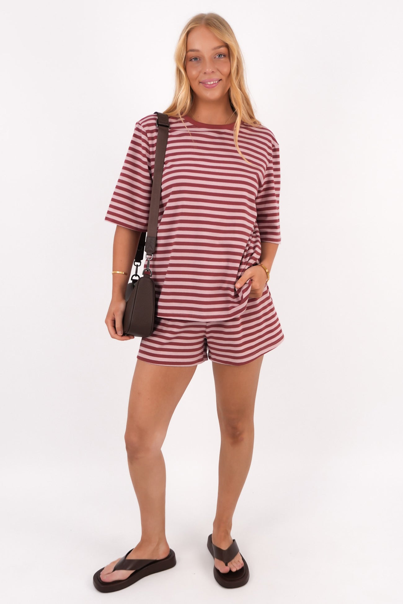 Bentley Tee Red Stripe