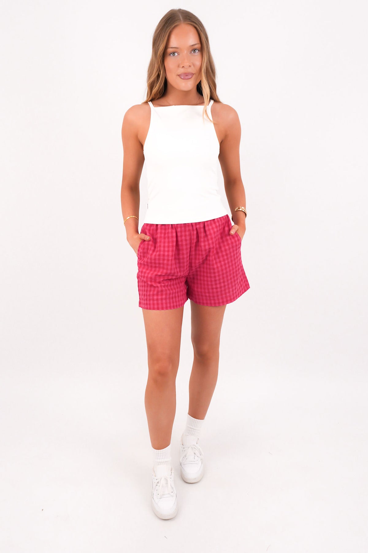 Berry-Short-Pink-f1