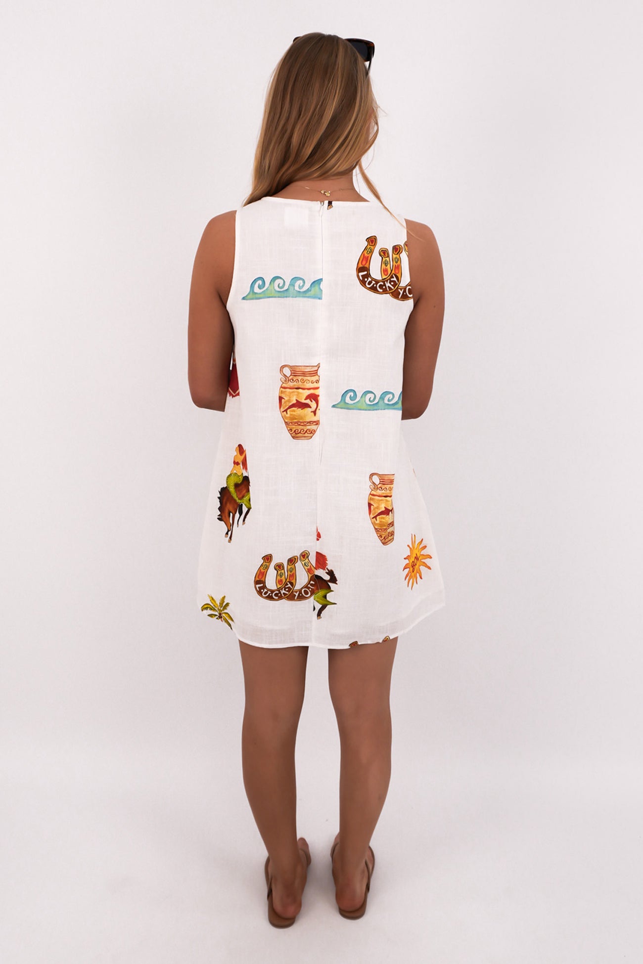 Bessie Mini Dress Mermaid Rodeo