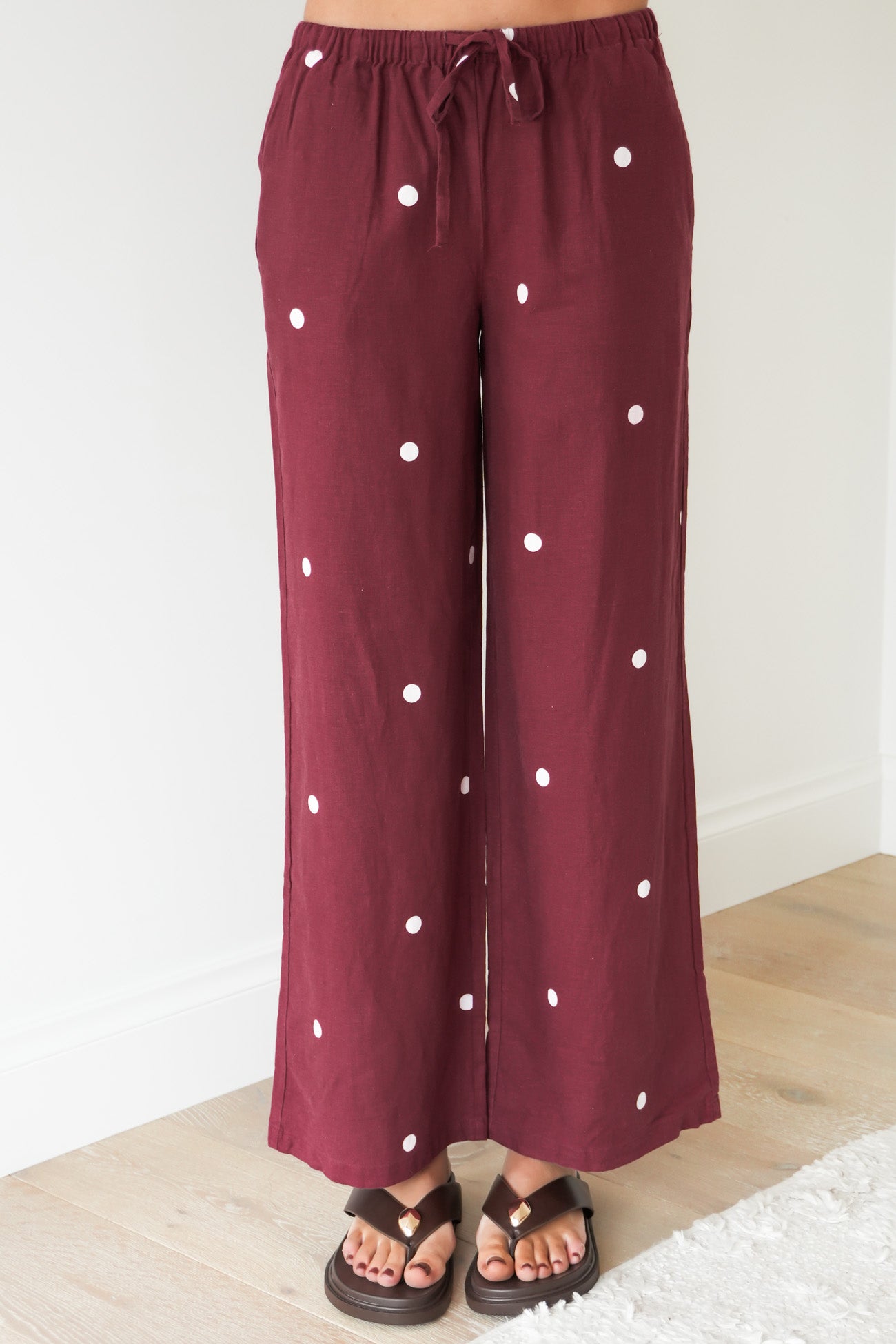 Bordeaux Pant Cherry