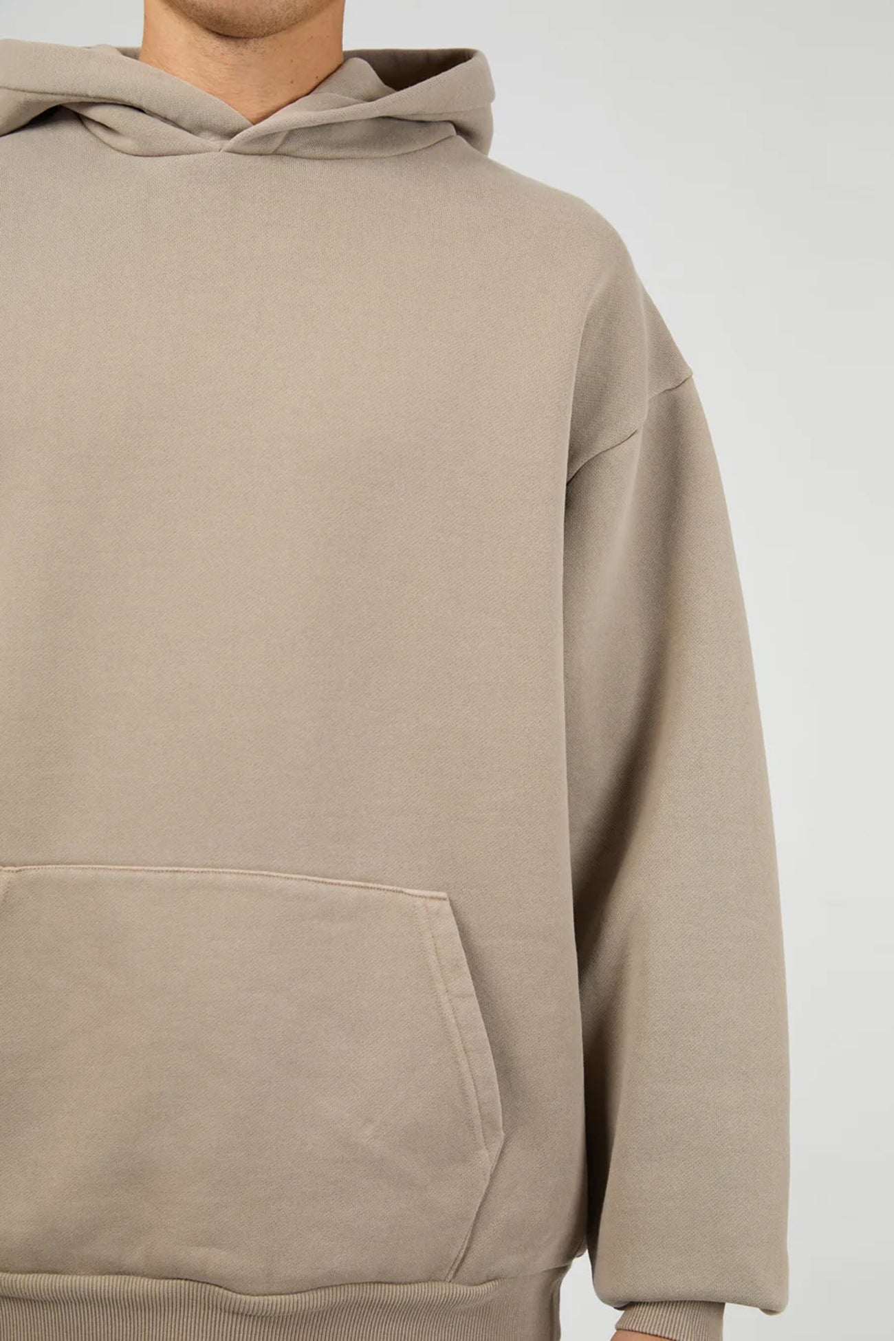 Box Hoodie Cement