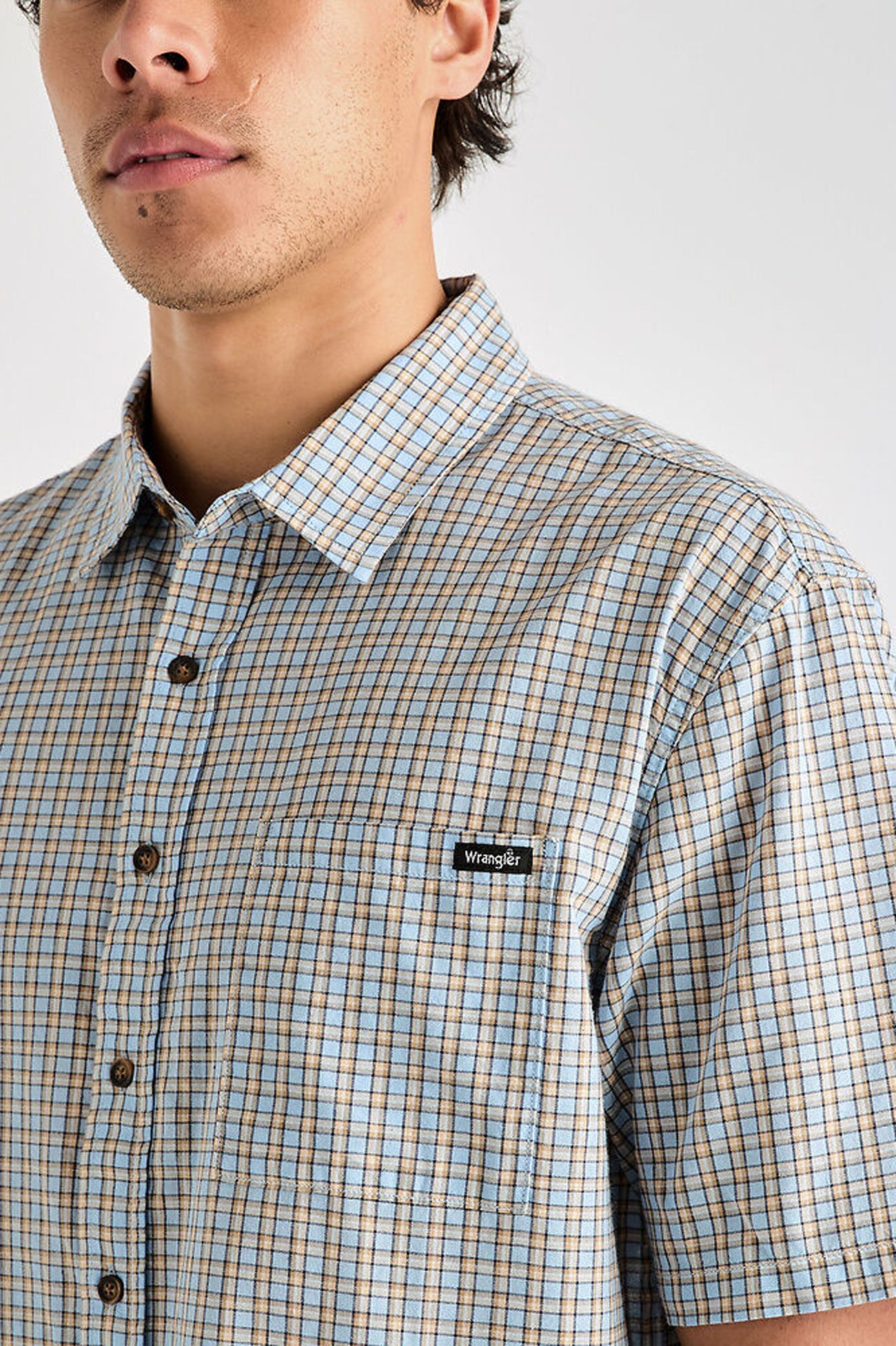Boxcar Shirt Blue Check