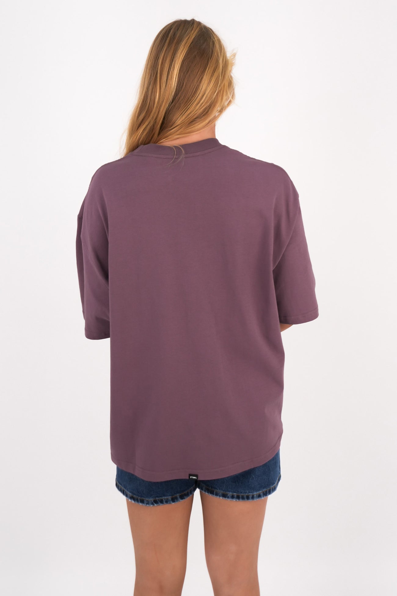 Break Point Oversized Tee Vintage Mauve