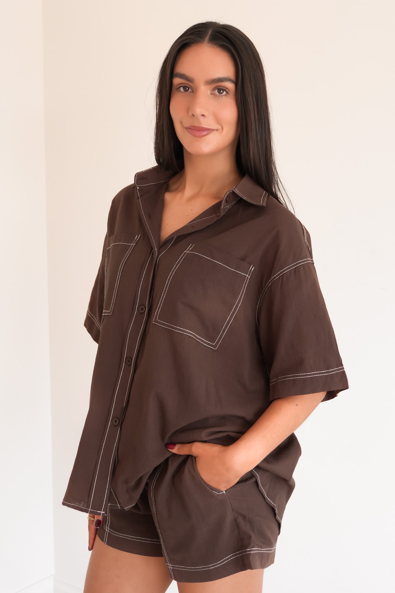 Breanna Set Chocolate