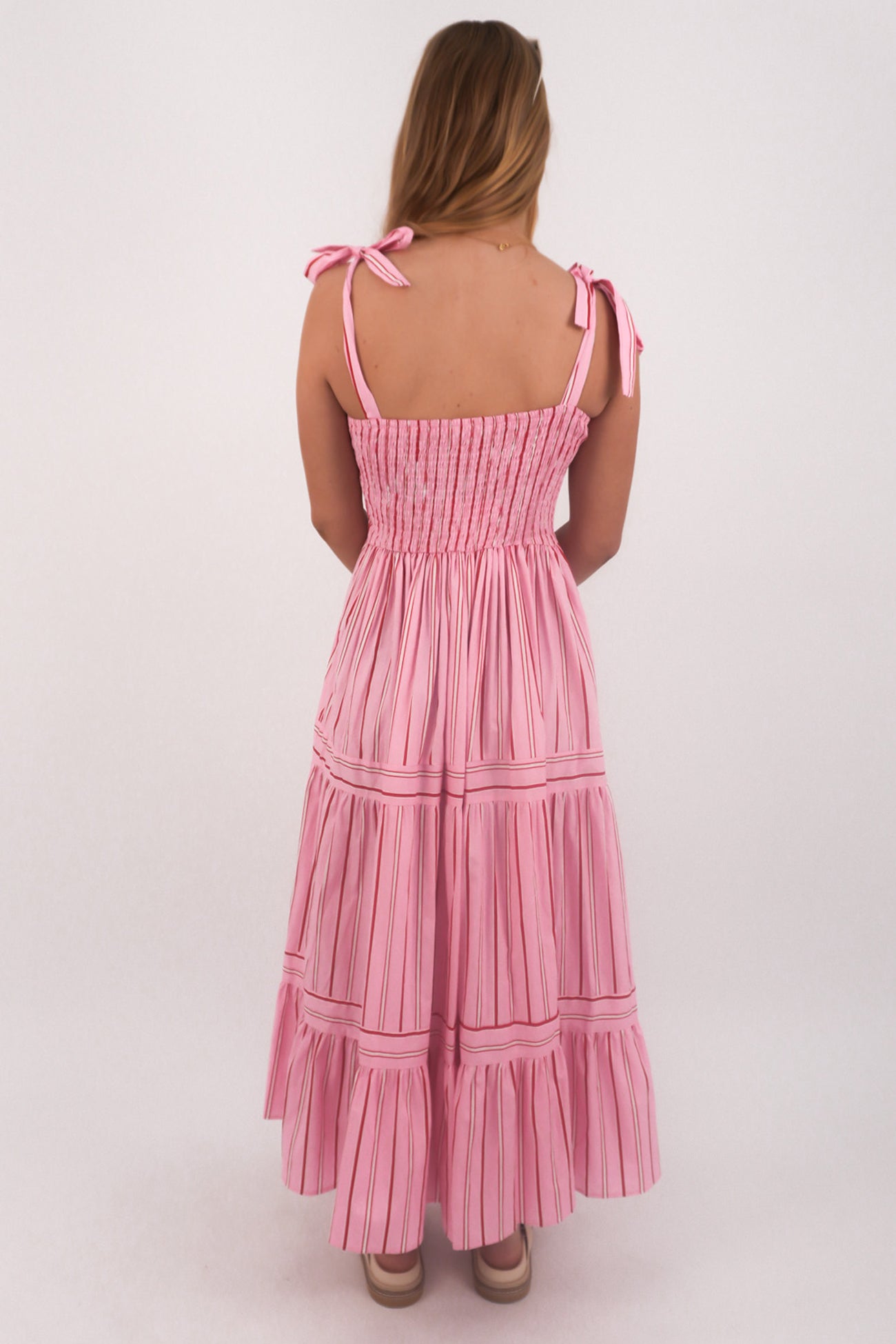 Brinnie Midi Dress Sicily Stripe