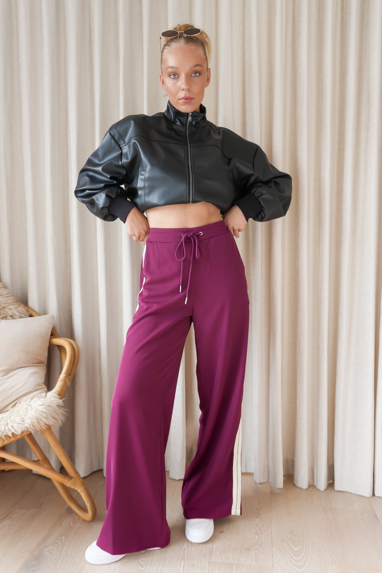 Brodi Pant Cherry