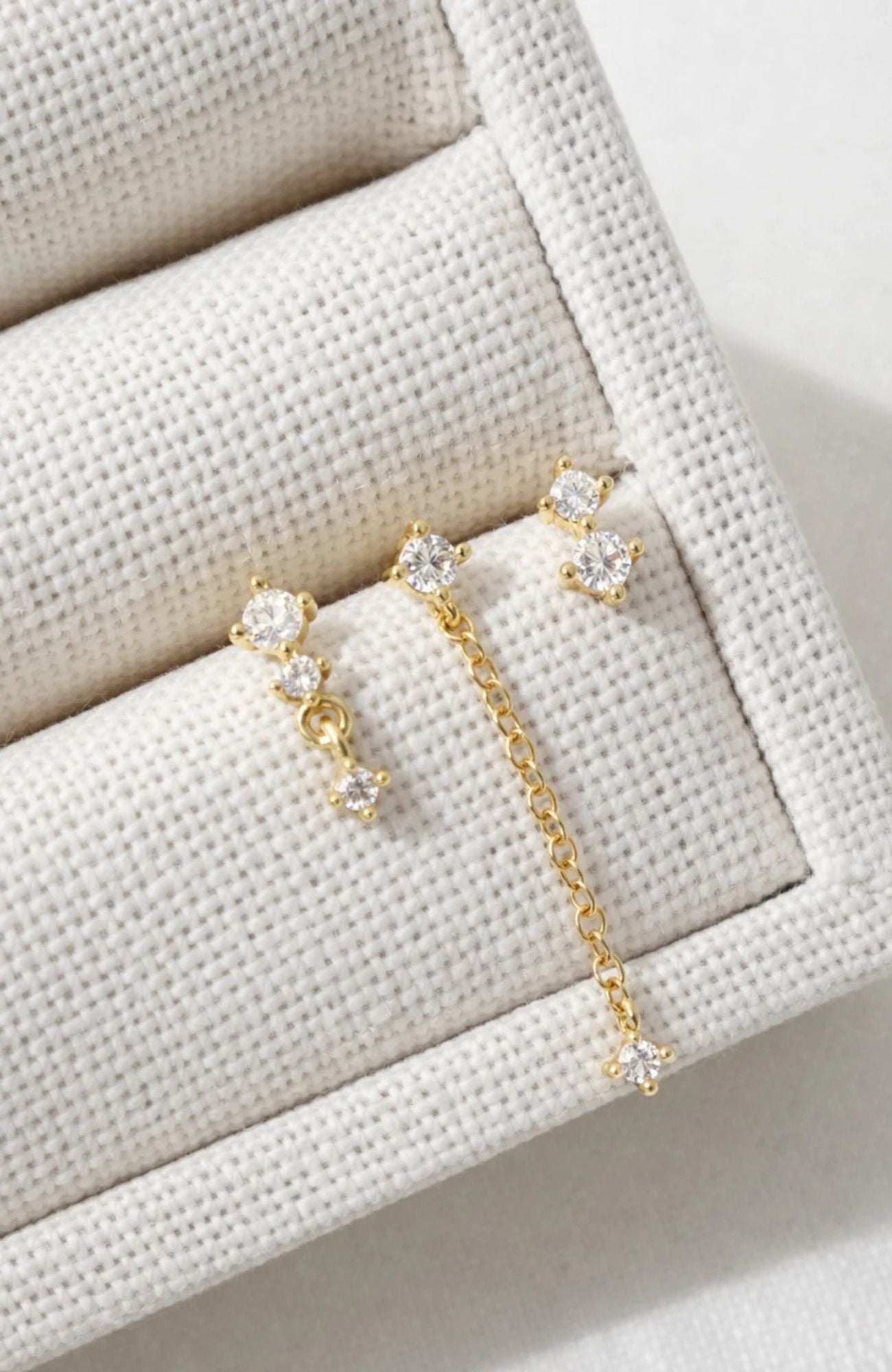 Bronwyn Earrings 3 Pack Gold