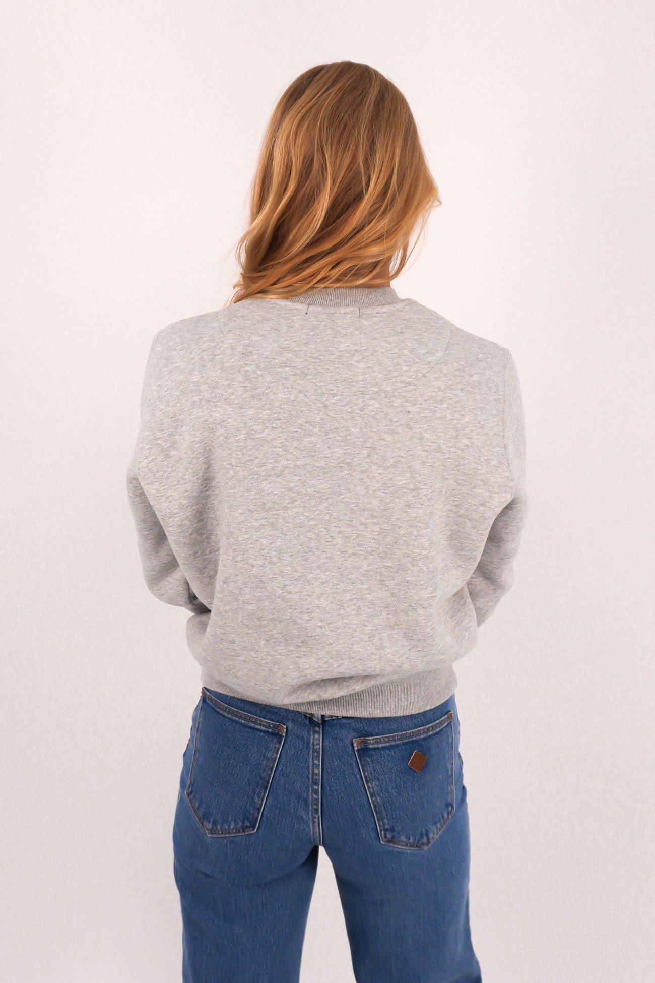 Brooklyn Regular Crew Grey Marle