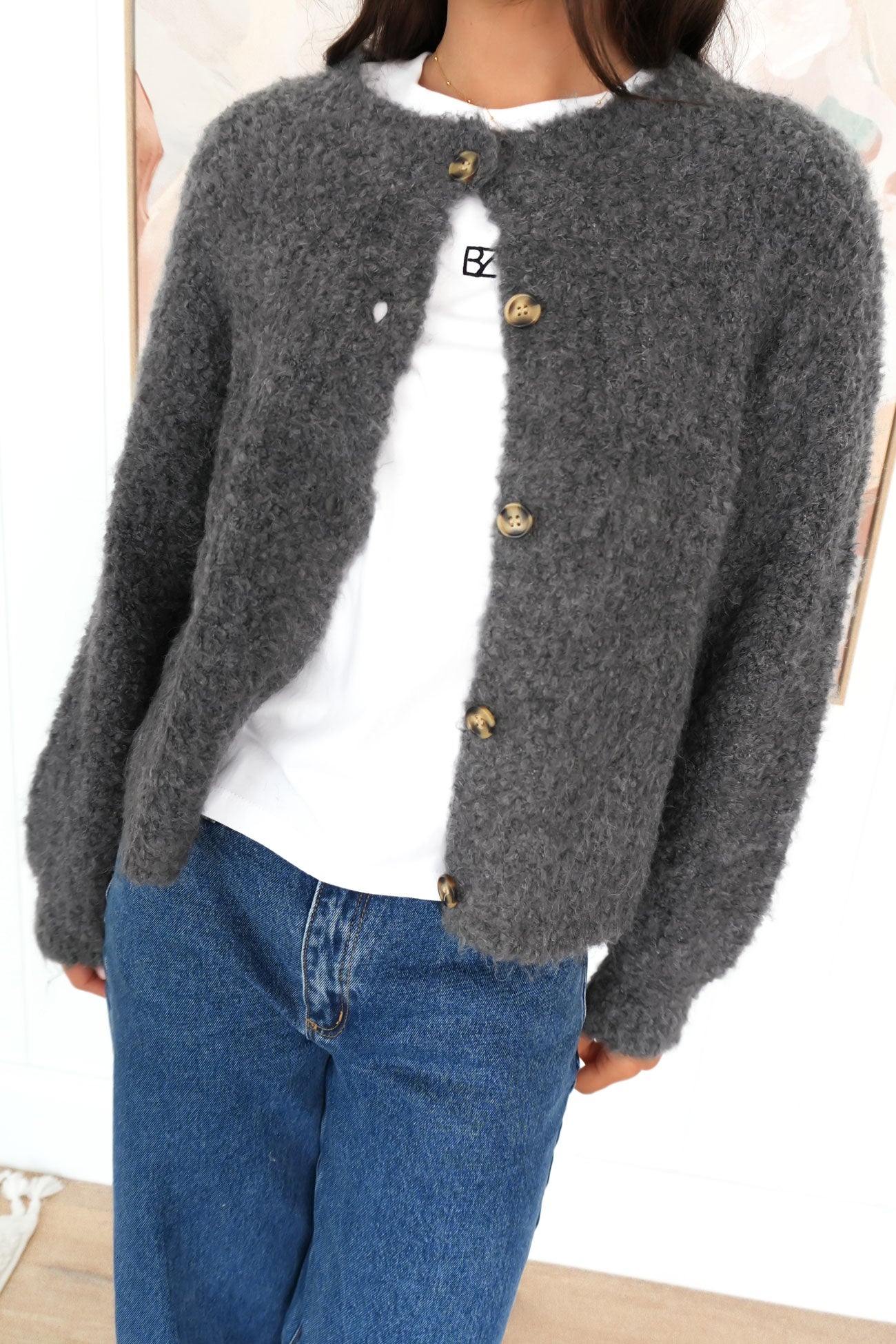 Brooks Cardi Charcoal f1