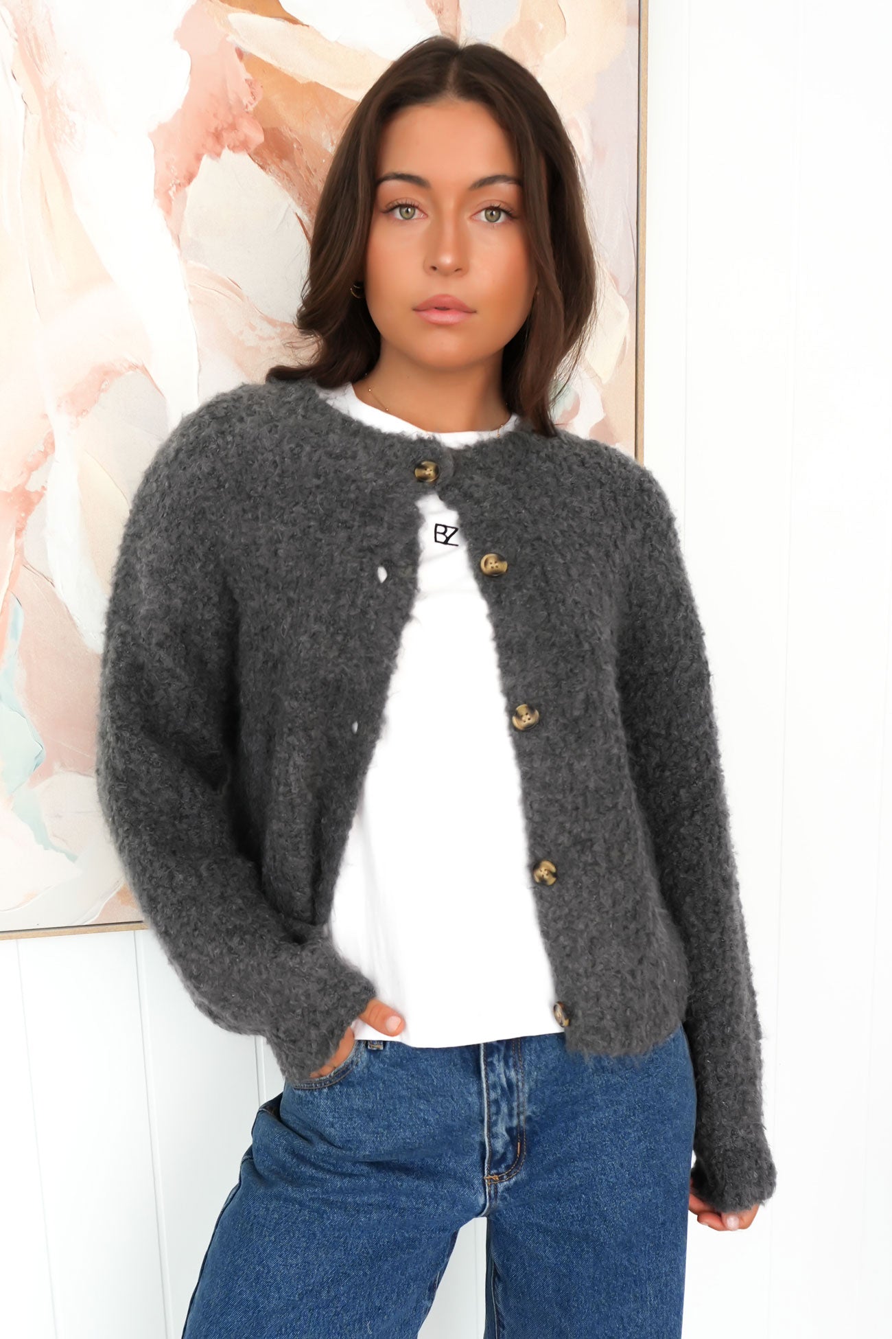 Brooks Cardi Charcoal f2