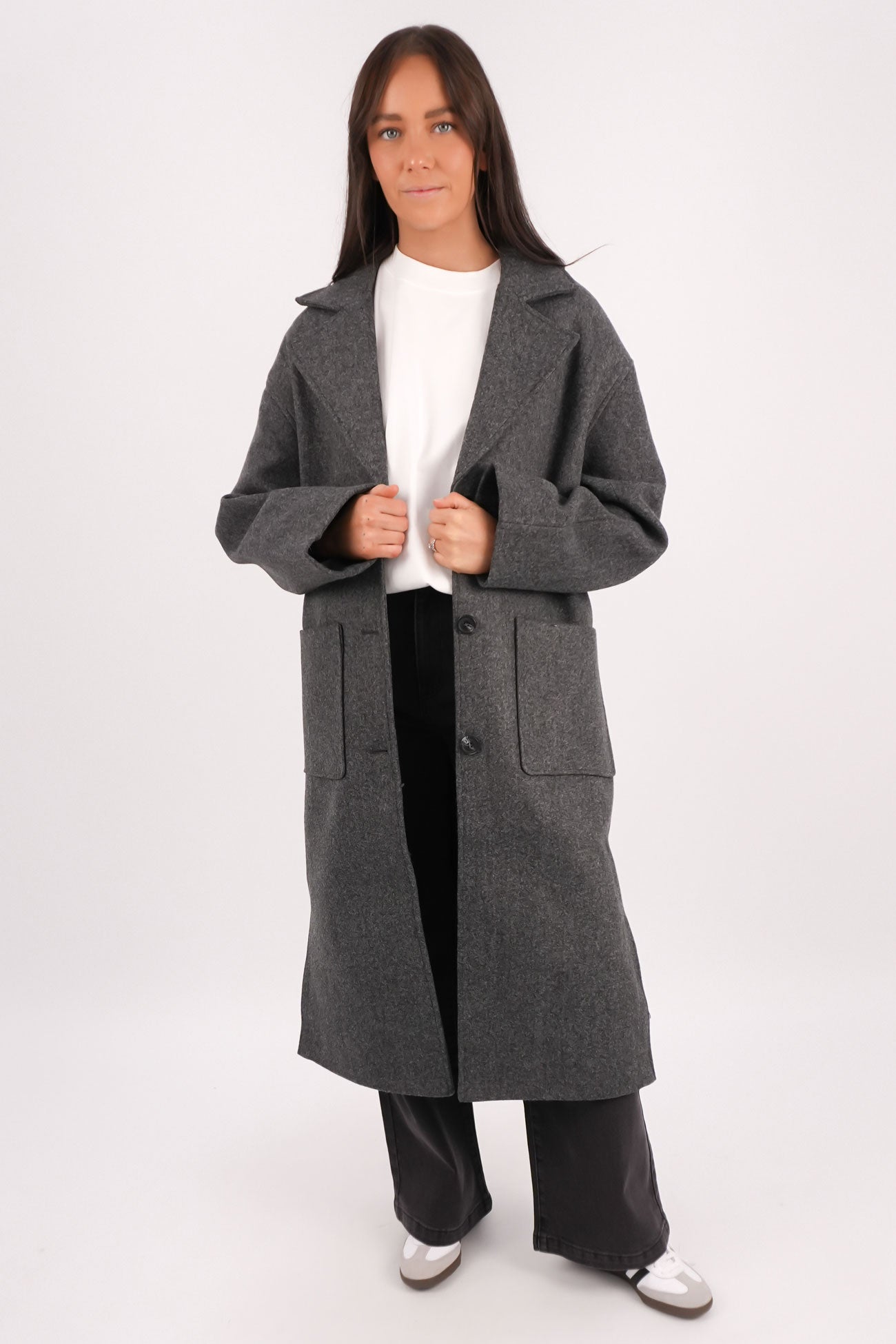 Brooks Coat Charcoal