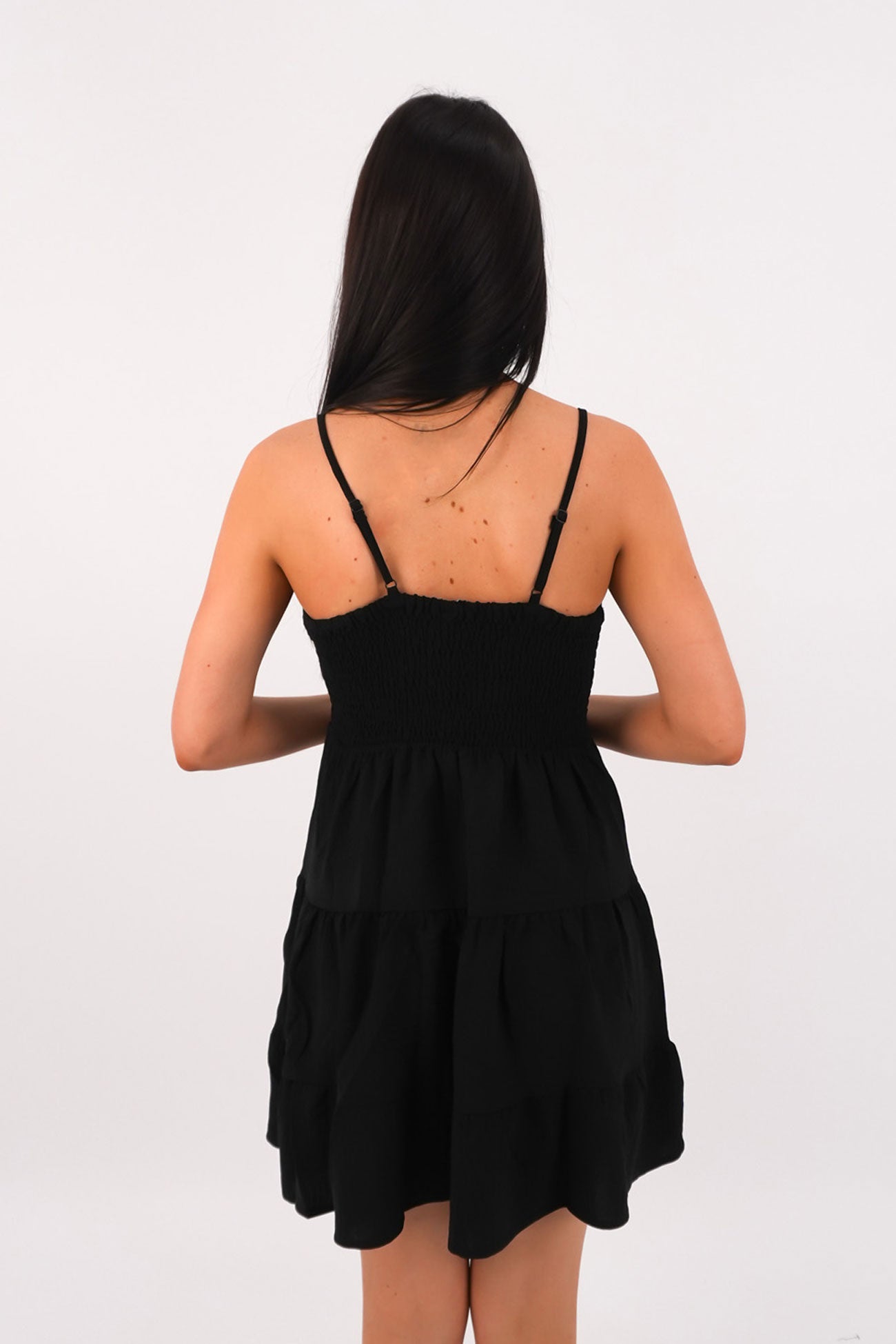 Cabana Mini Dress Black