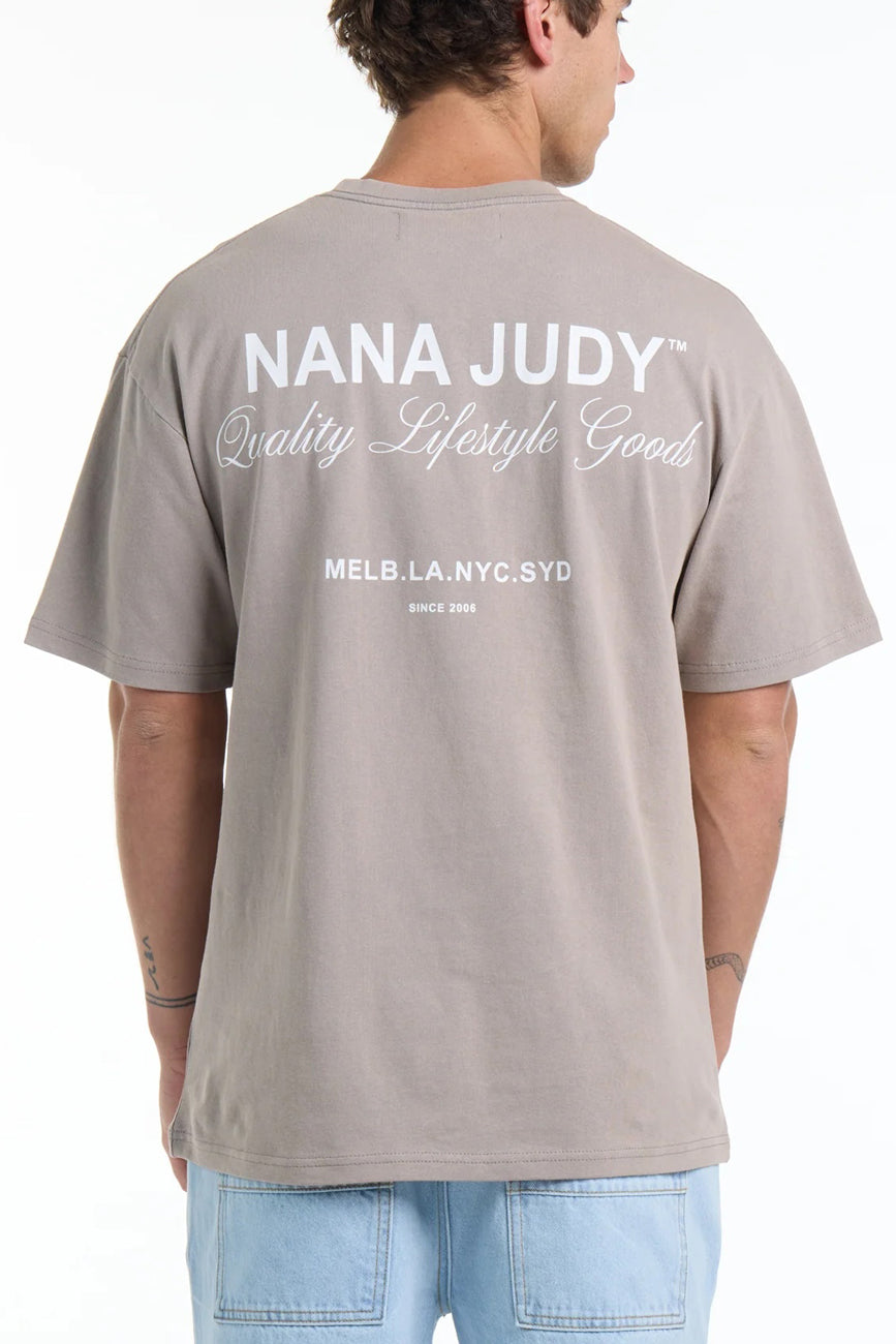 Cannes T-Shirt Enzyme Grey