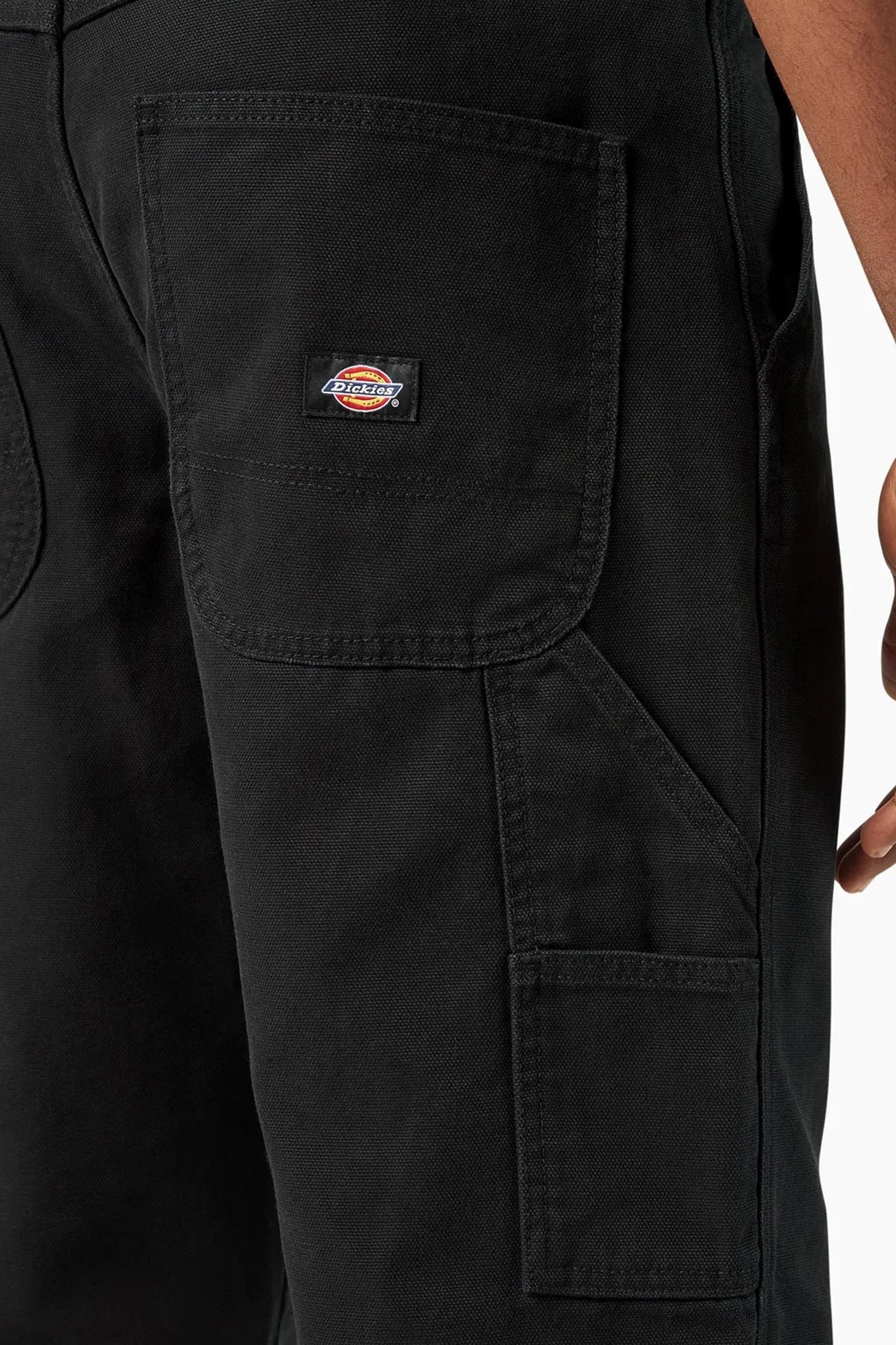 Canvas Utility Carpenter Pant Rinsed Black