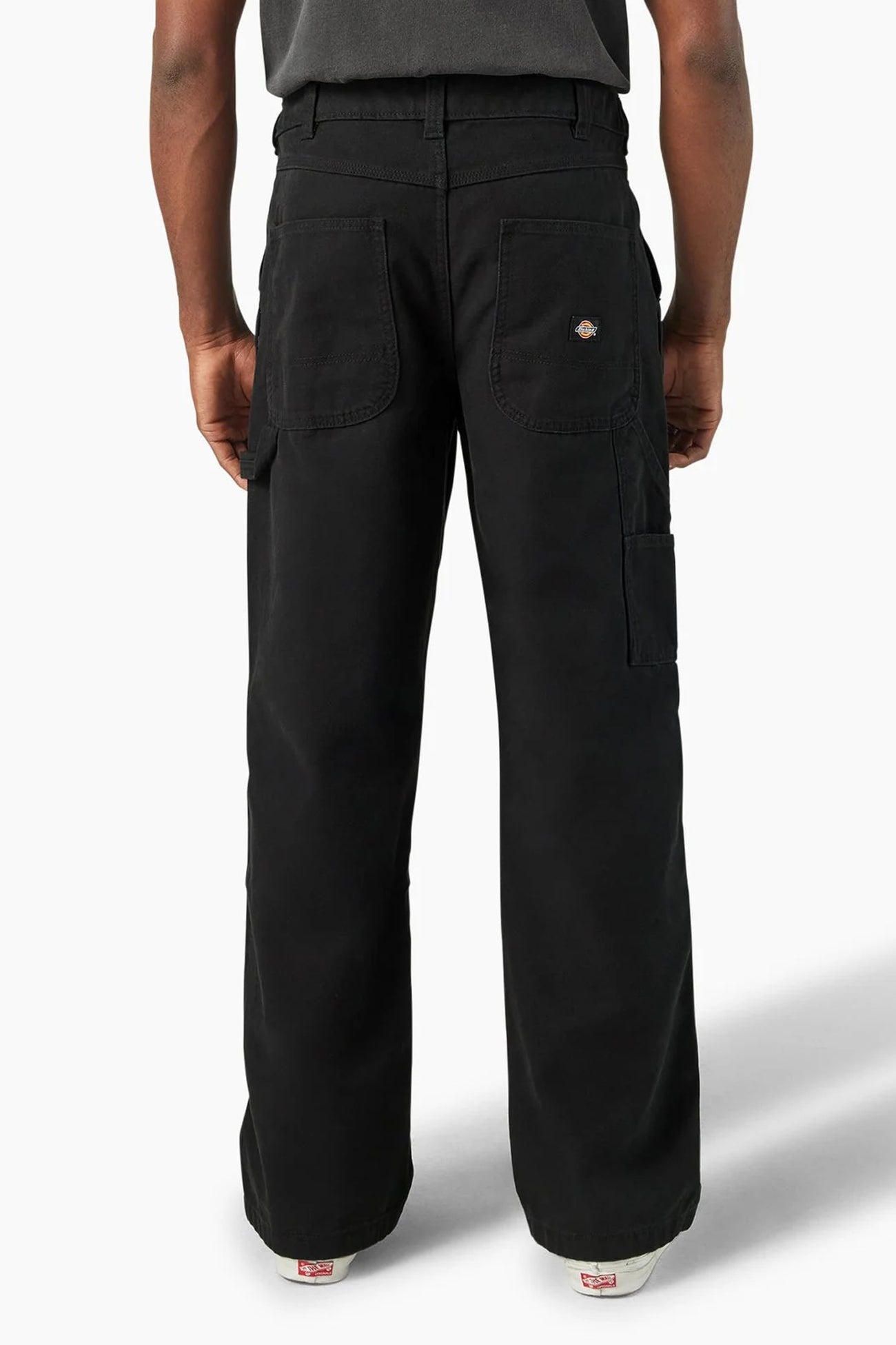 Canvas Utility Carpenter Pant Rinsed Black
