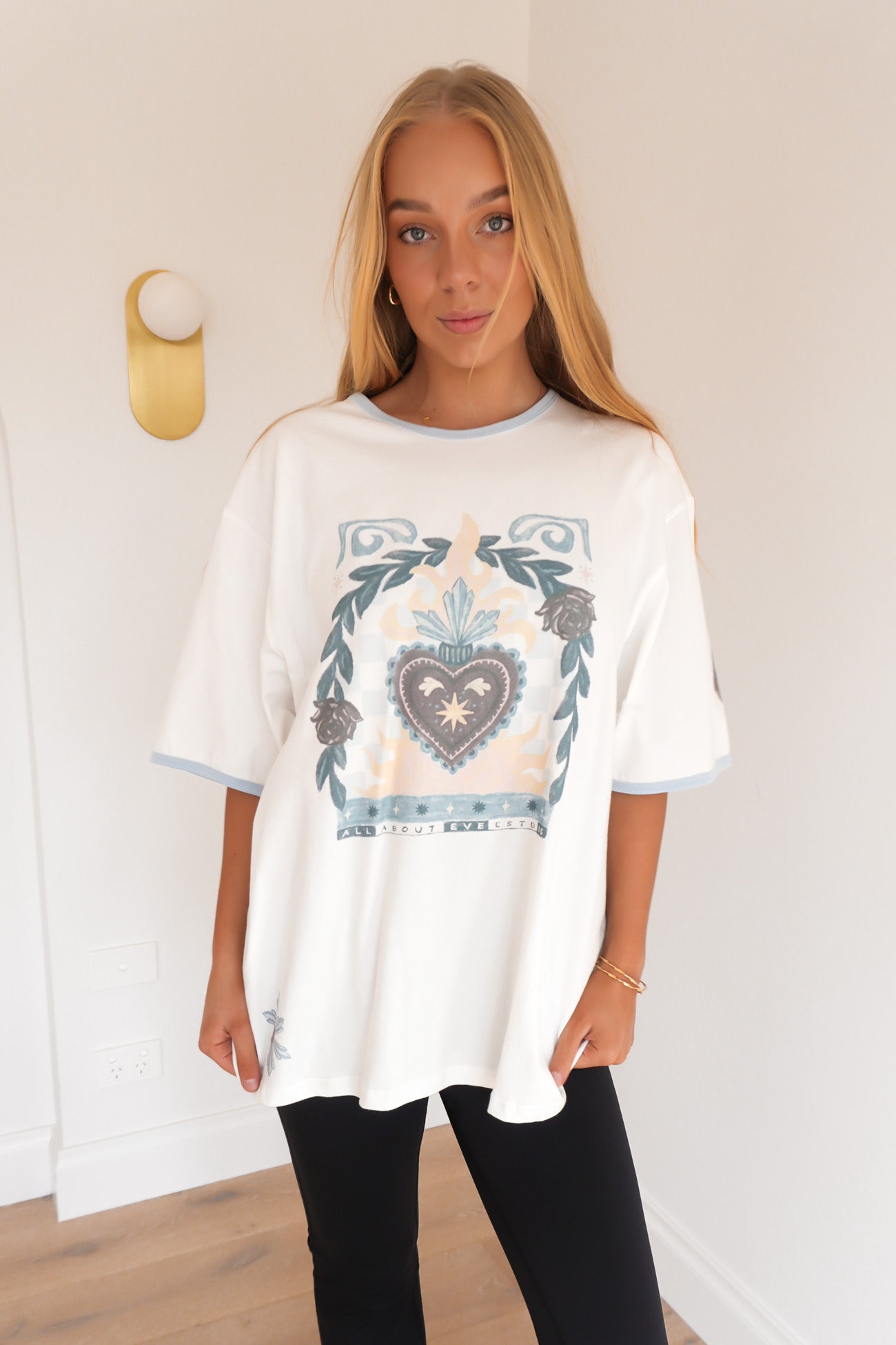 Capulet Oversized Tee Vintage White