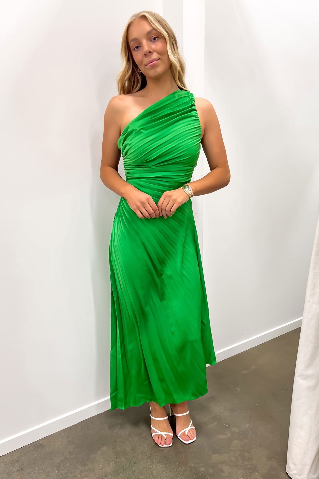 Caralee Midi Dress Green
