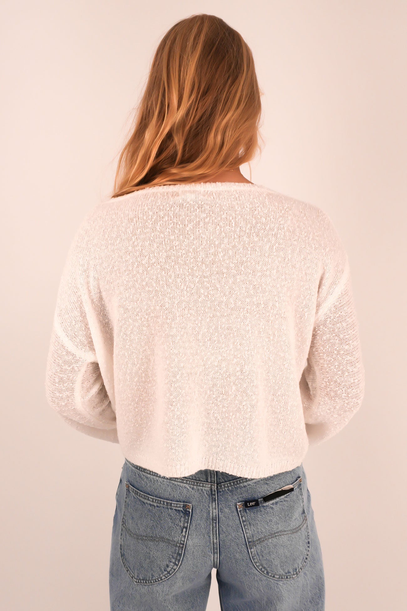 Carissa Knit Jumper White