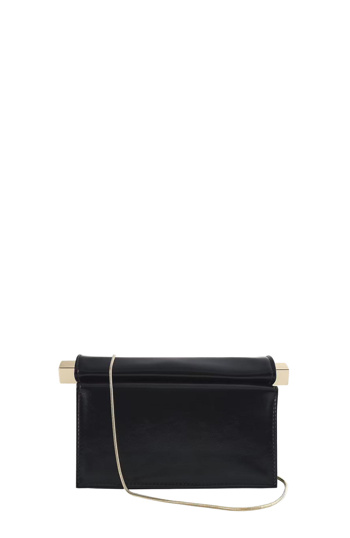 Carson Clutch Bag Black Shine