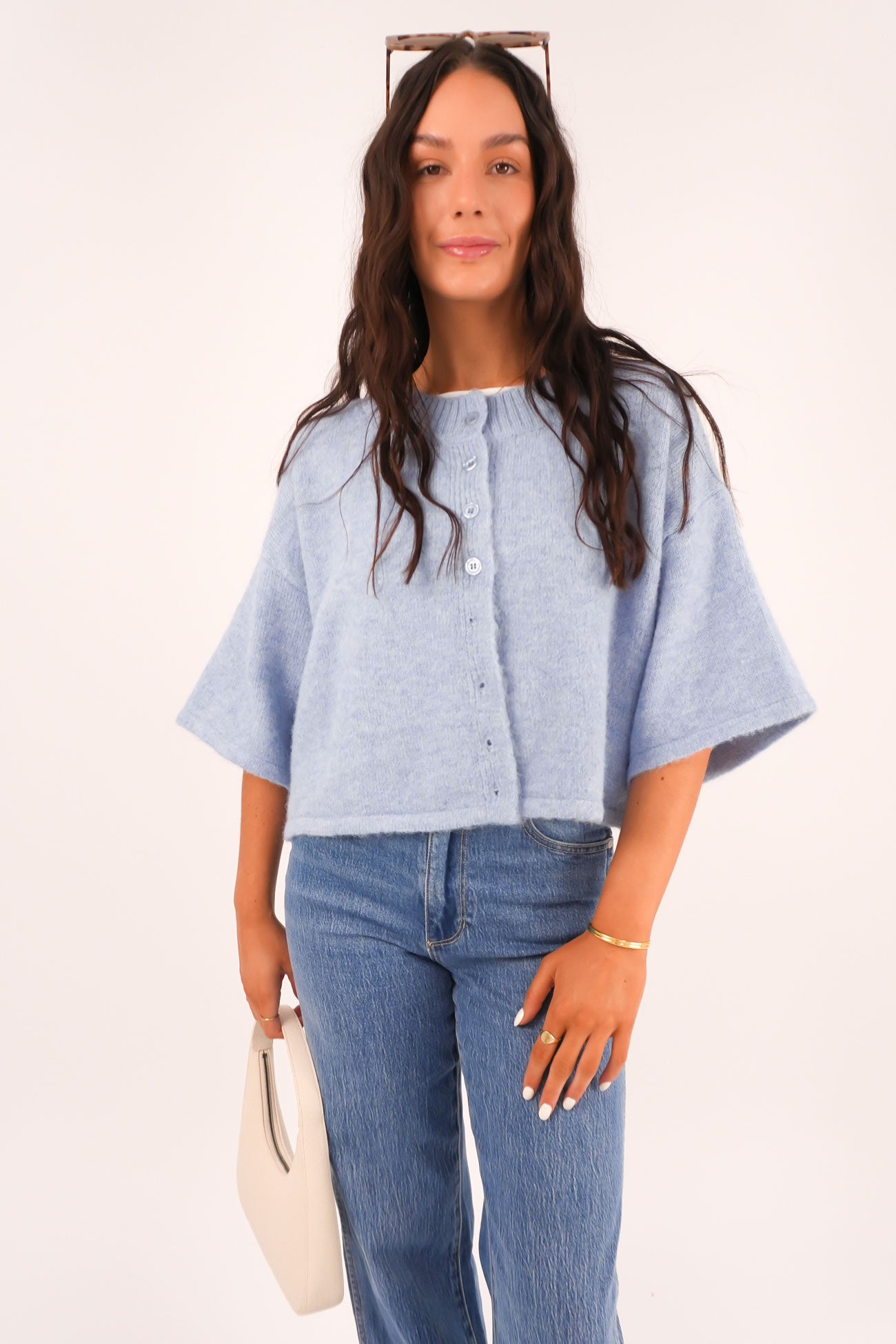 Chantal Cardigan Blue