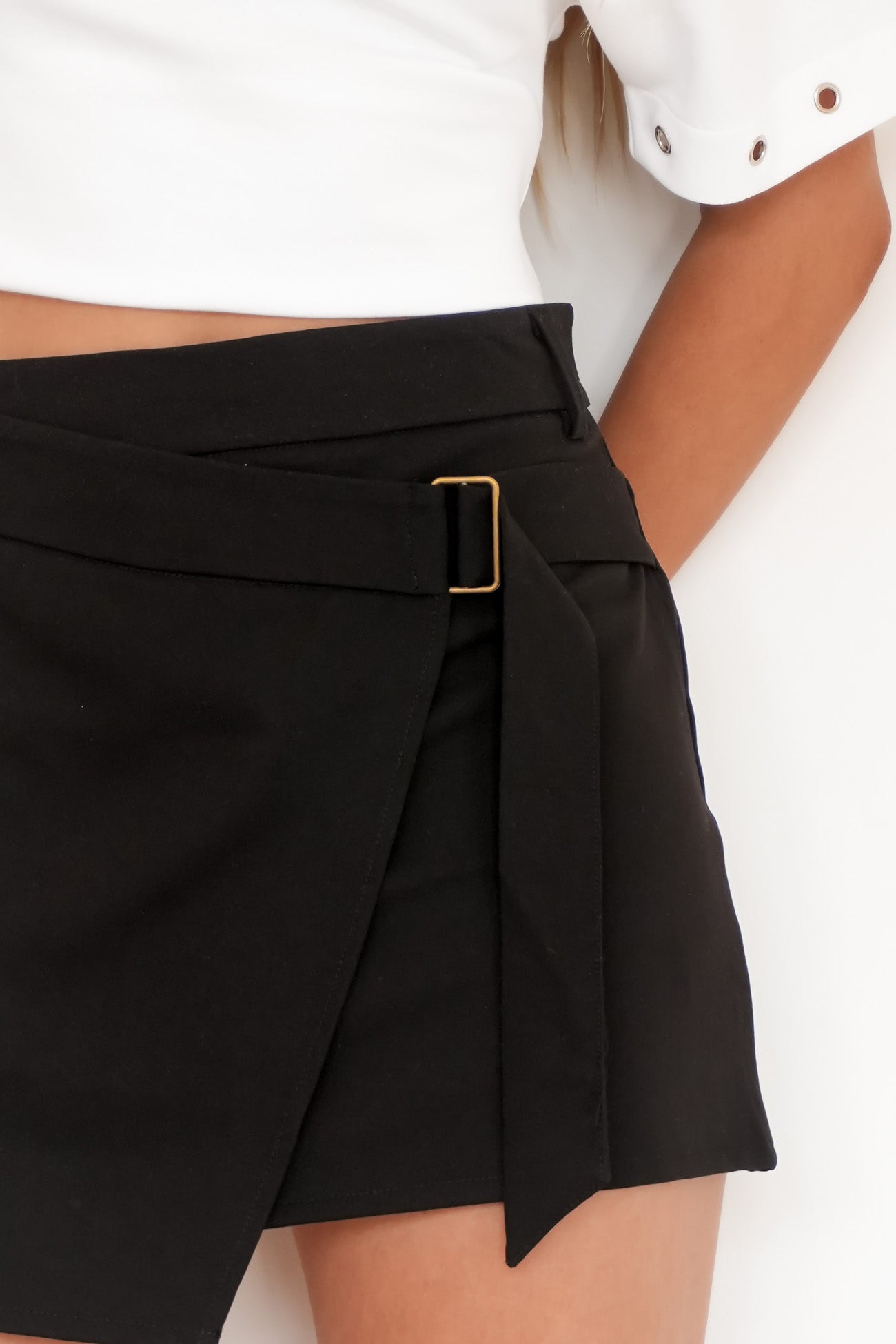 Charlee Mini Skirt Black