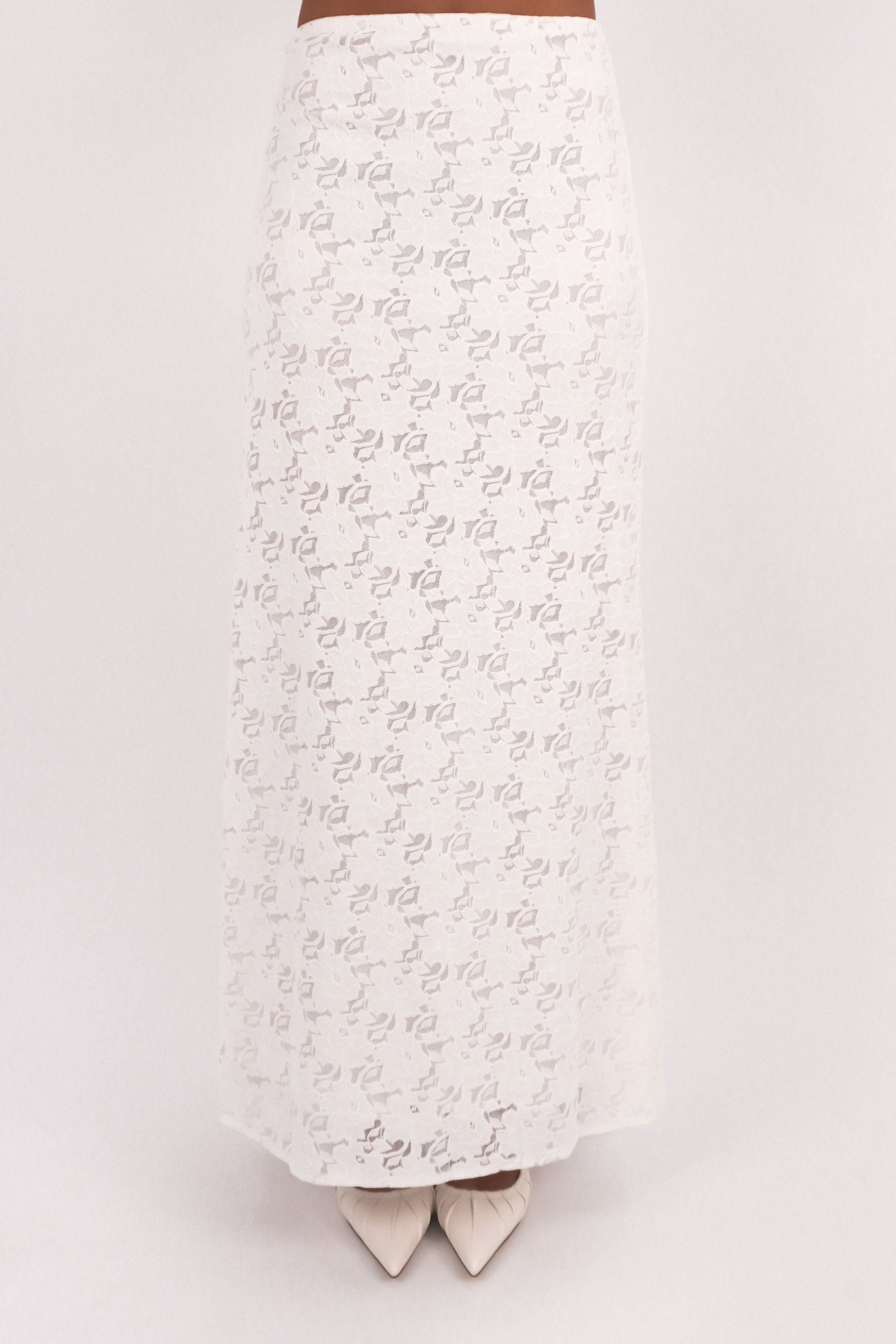 Charli Lace Set White