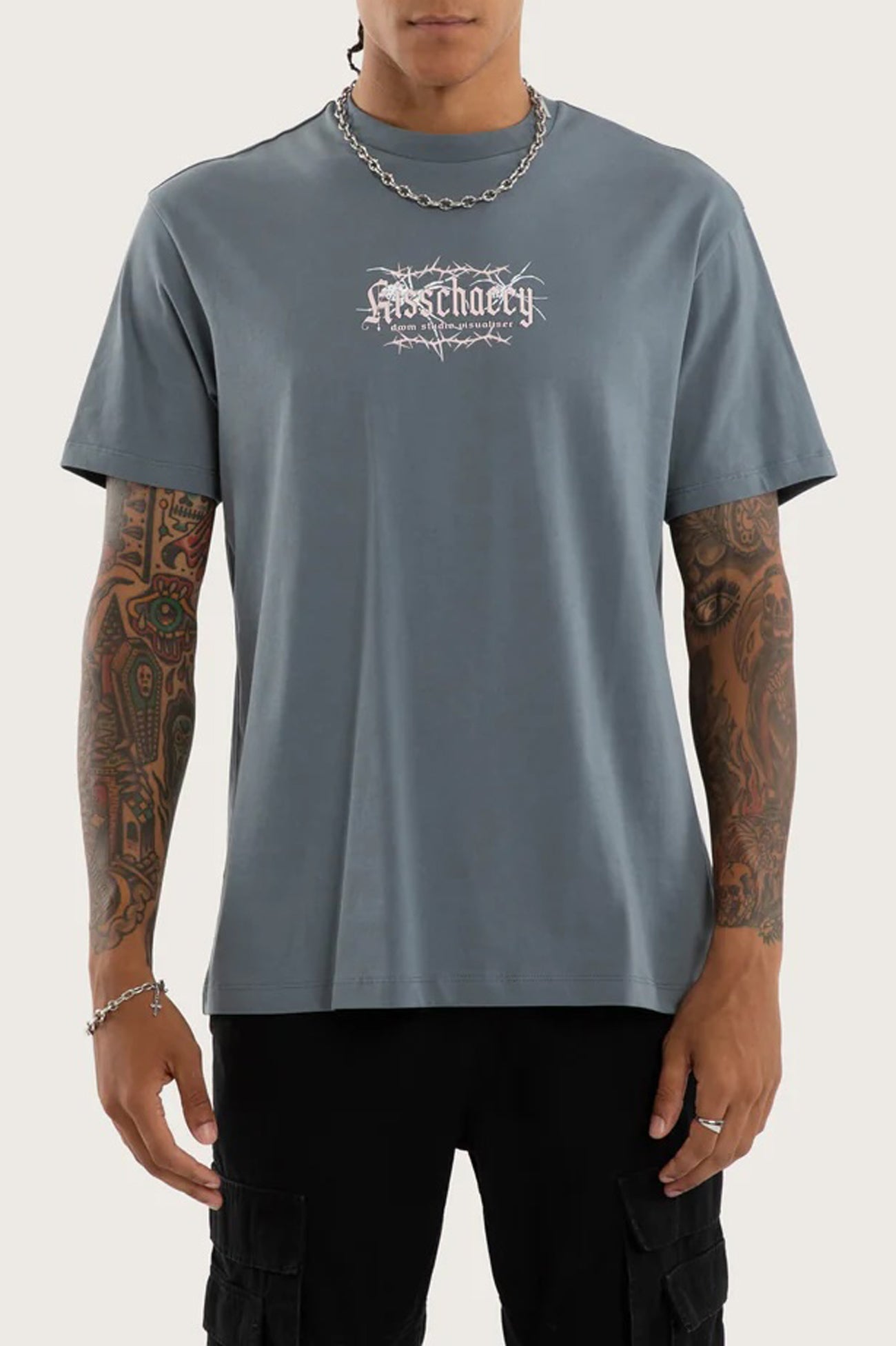 Charlotte Relaxed Tee Stormy Weather
