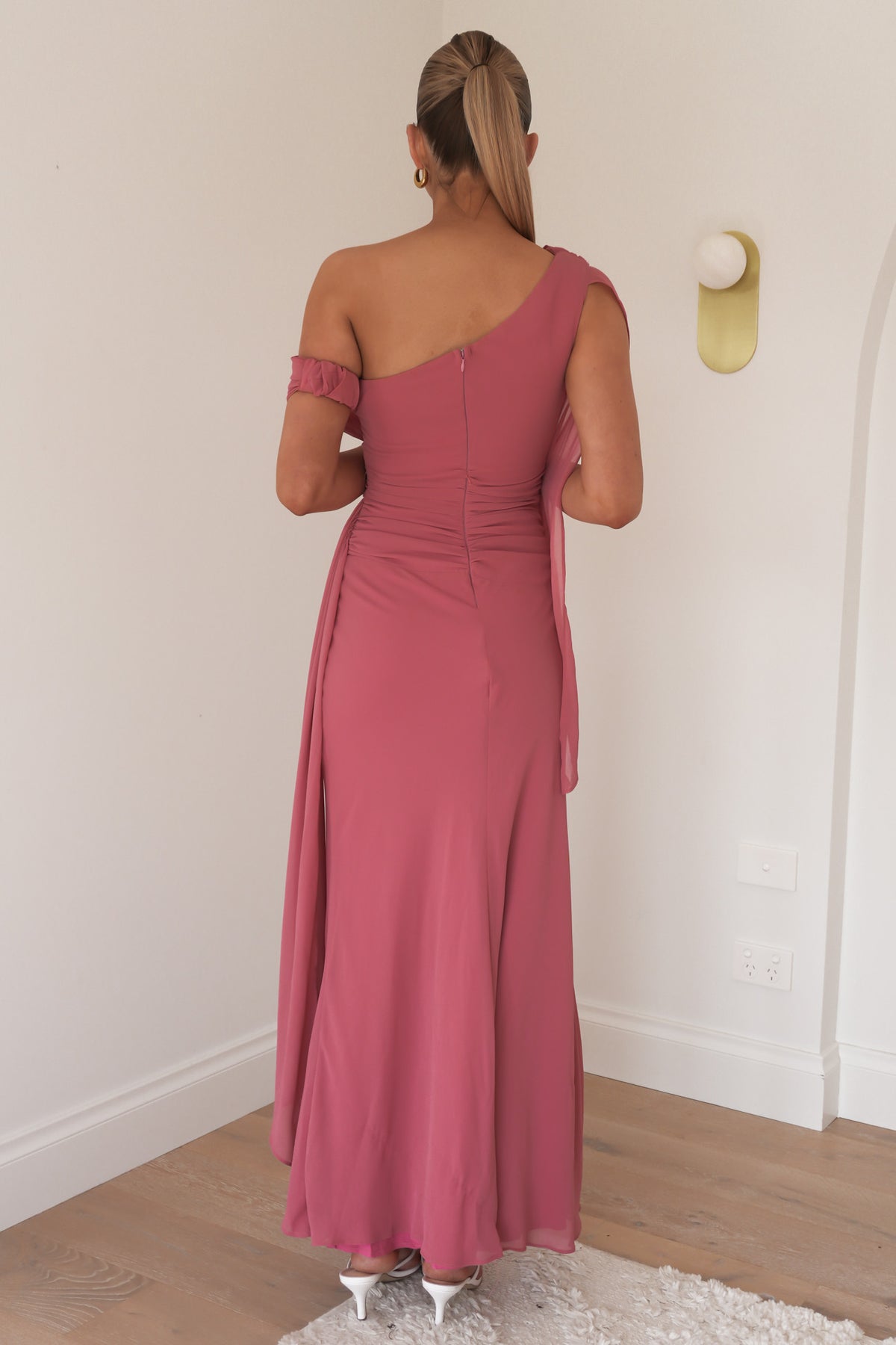 Charmen Maxi Dress Rose Pink