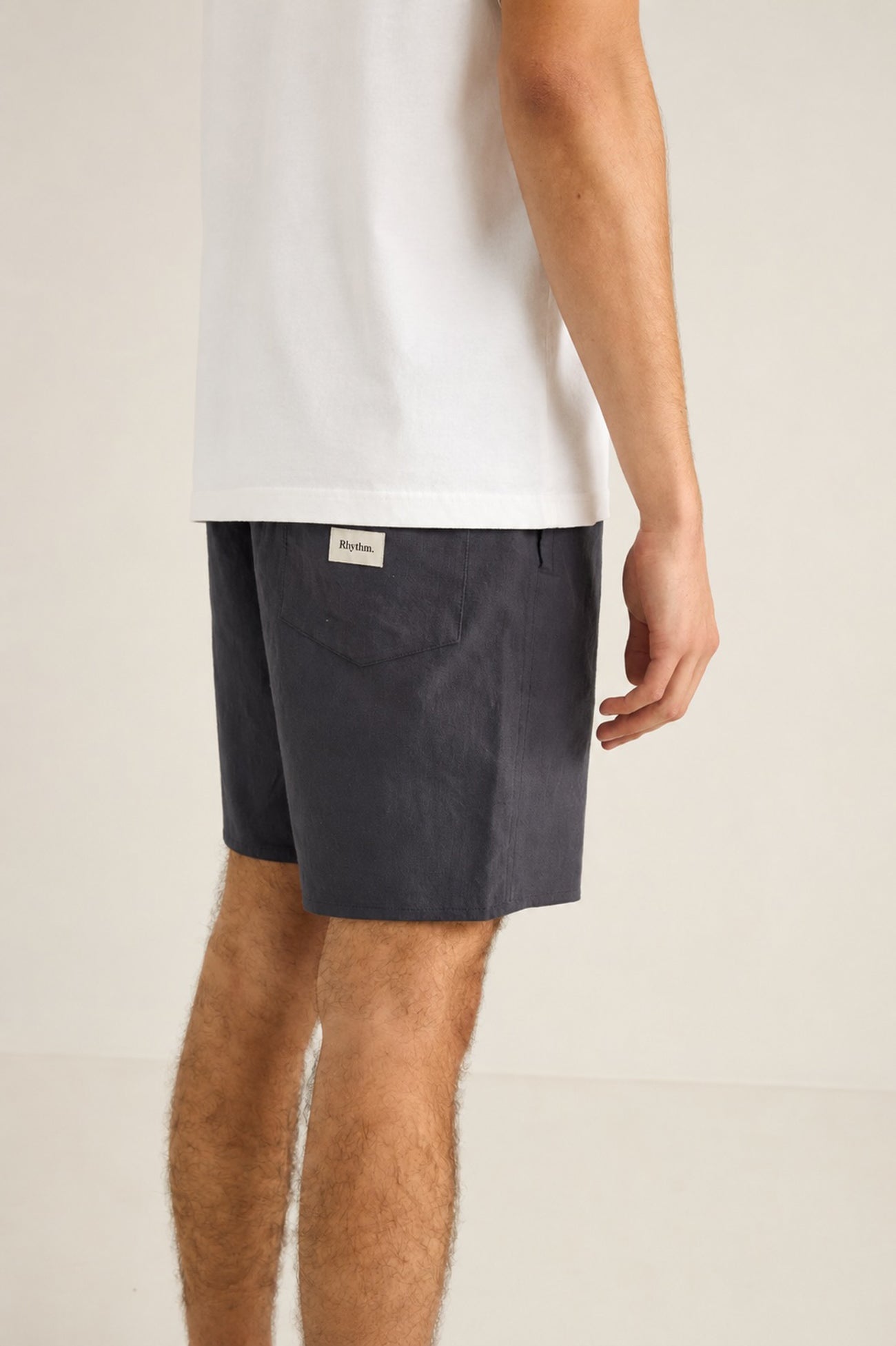 Textured Linen Jam Navy