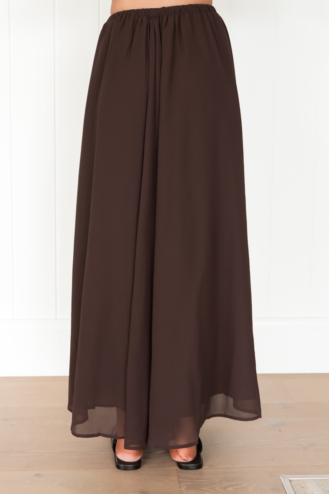 Chelsey Maxi Skirt Chocolate