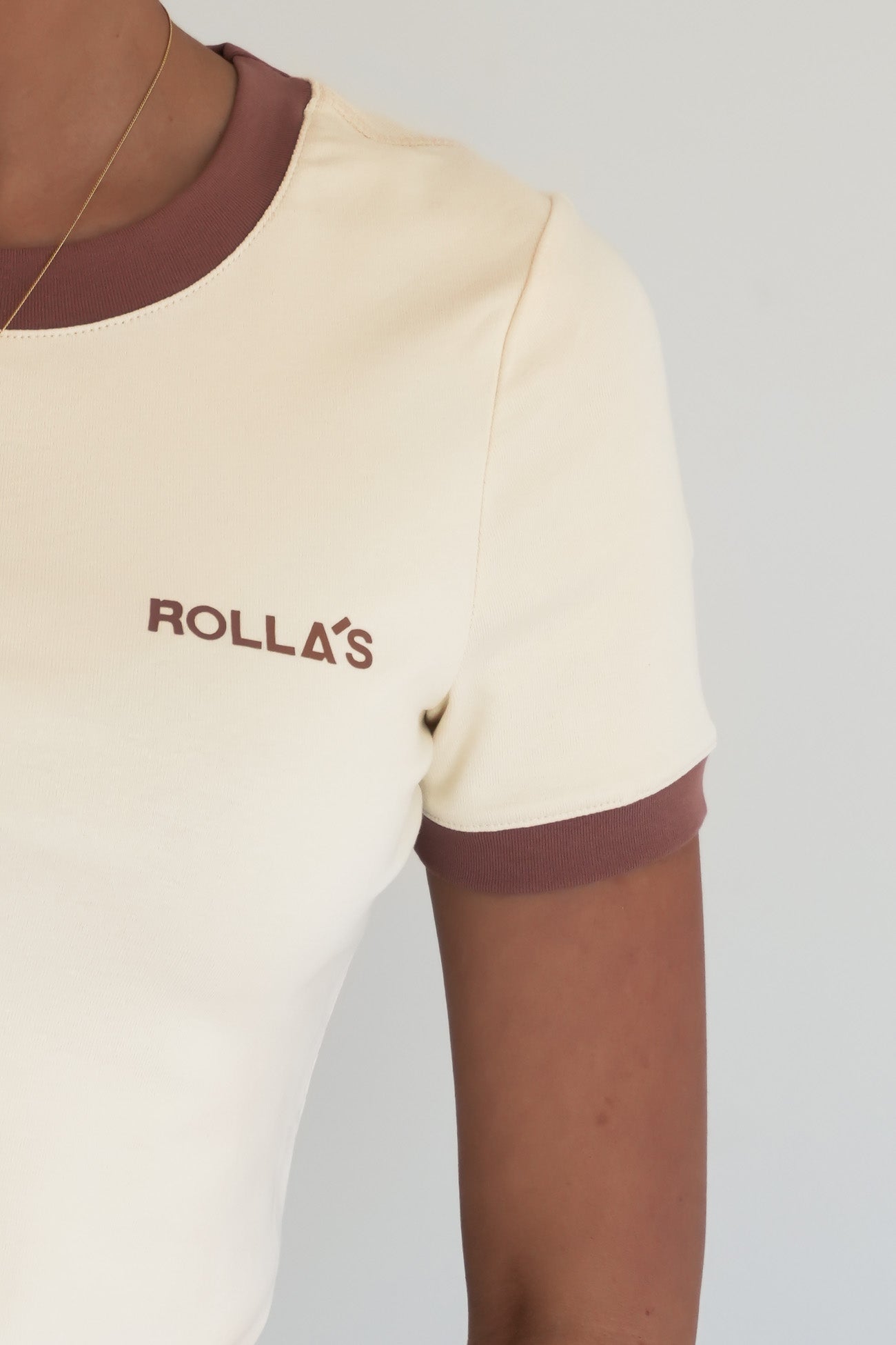 Classic Ringer Tee Cream