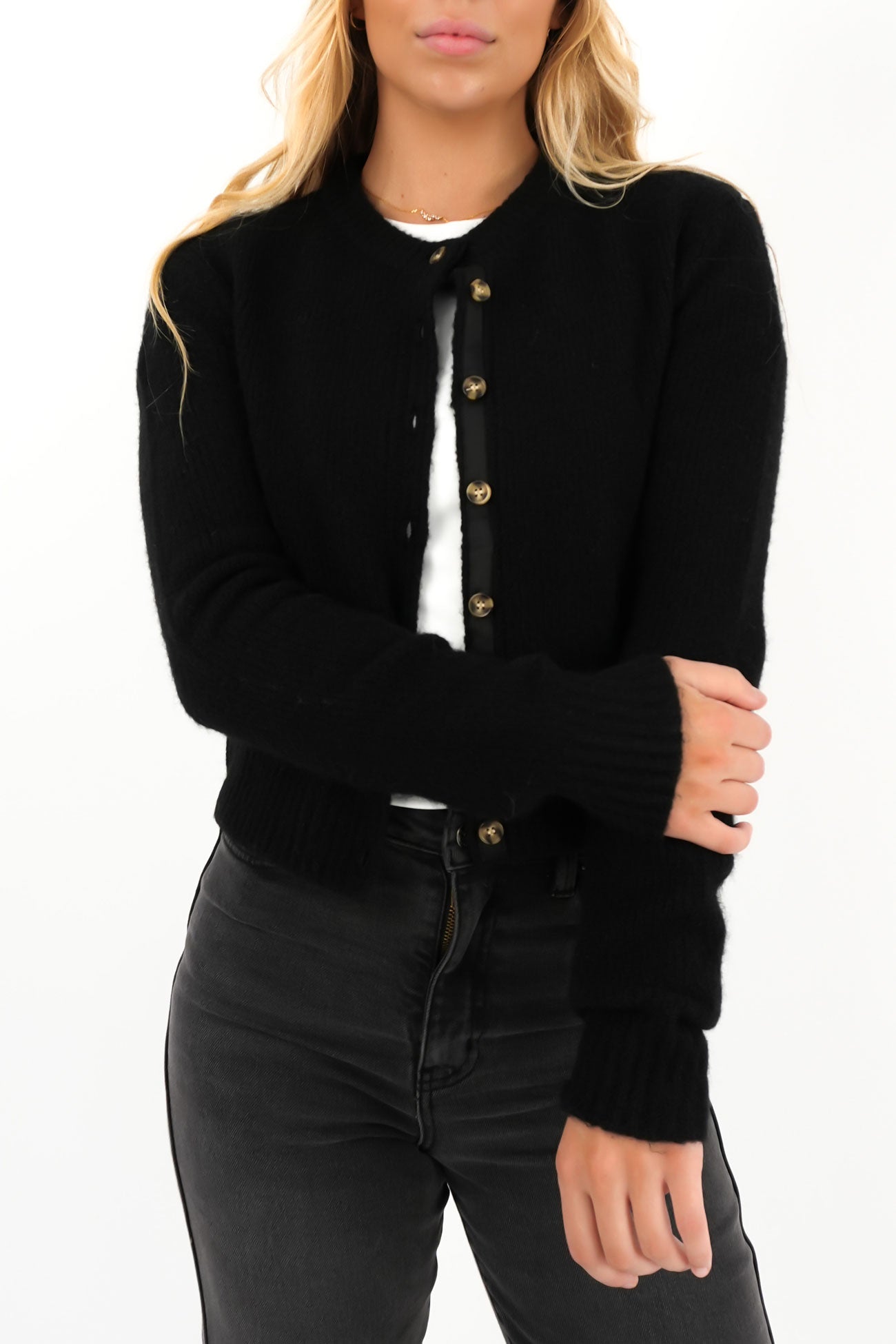 Claude Cardigan Black