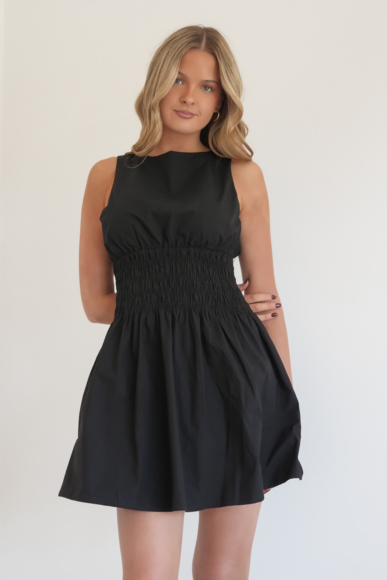 Cleo Mini Dress Black