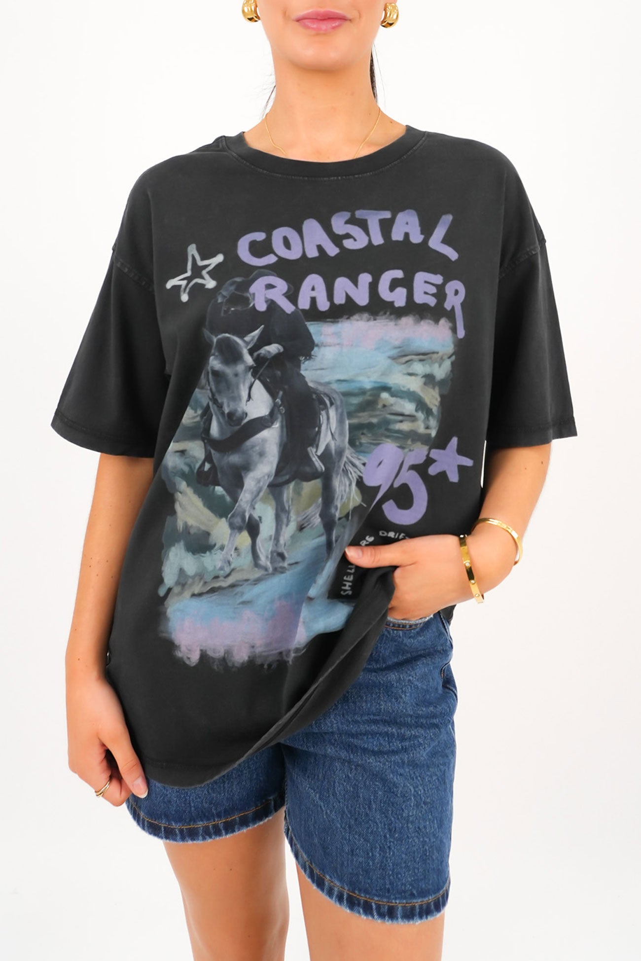 Coastal Ranger Tee Washed Black