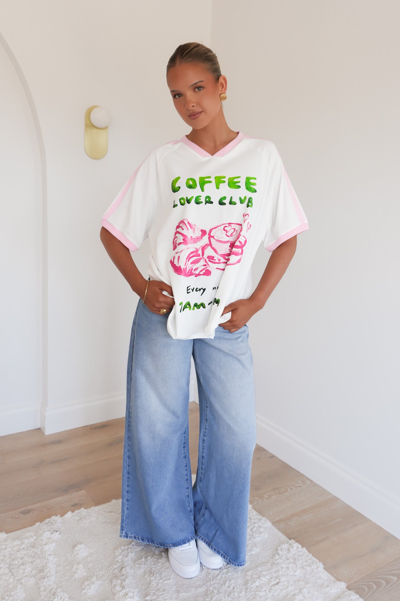 Coffee Lover Tee White